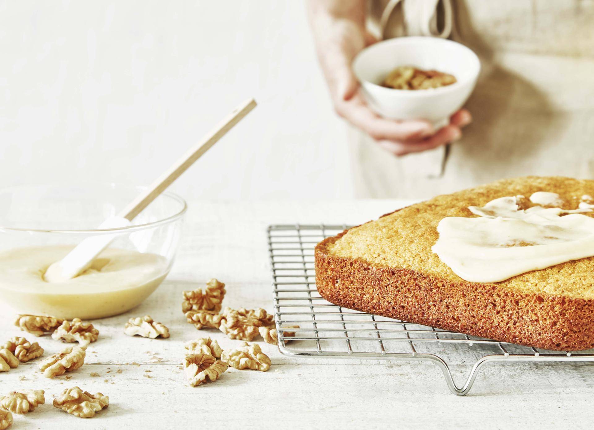 Kaffee- und Walnusskuchen - Rezepte Cake Factory | Tefal