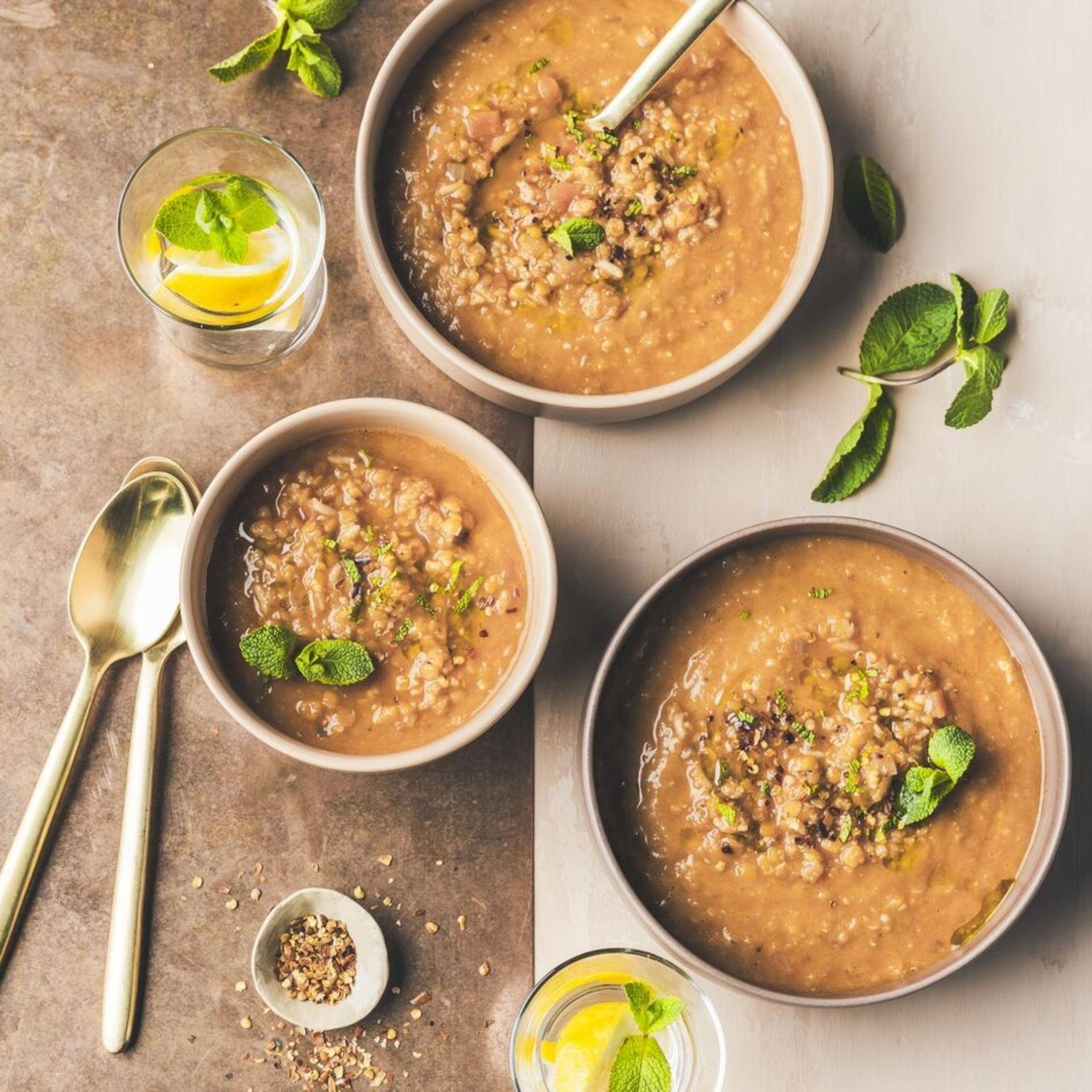 Süßkartoffel- und rote Linsensuppe - Rezepte Blendforce Cook | Tefal