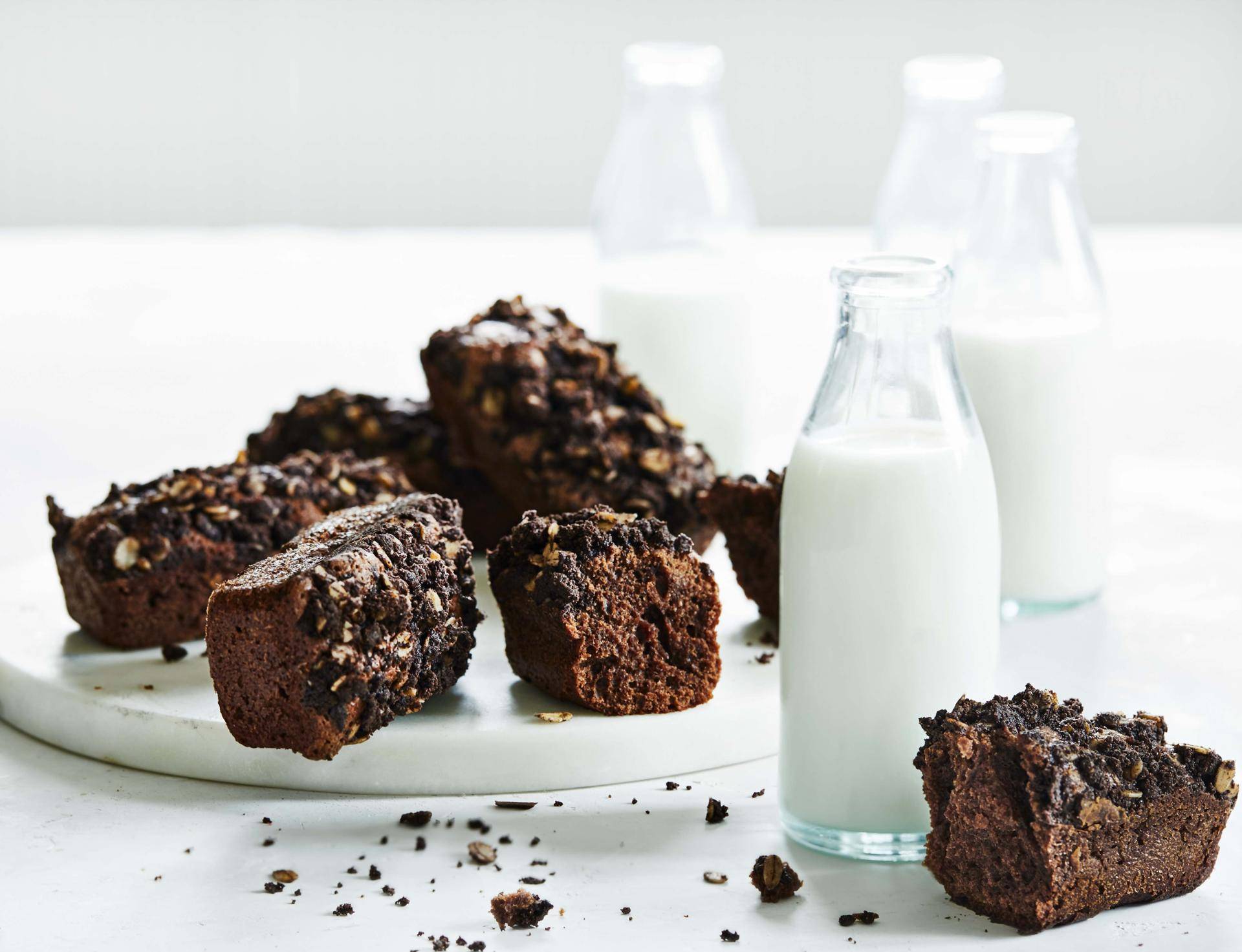 Glutenfreie Mini-Schokoladenstreuselkuchen - Rezepte Cake Factory | Tefal