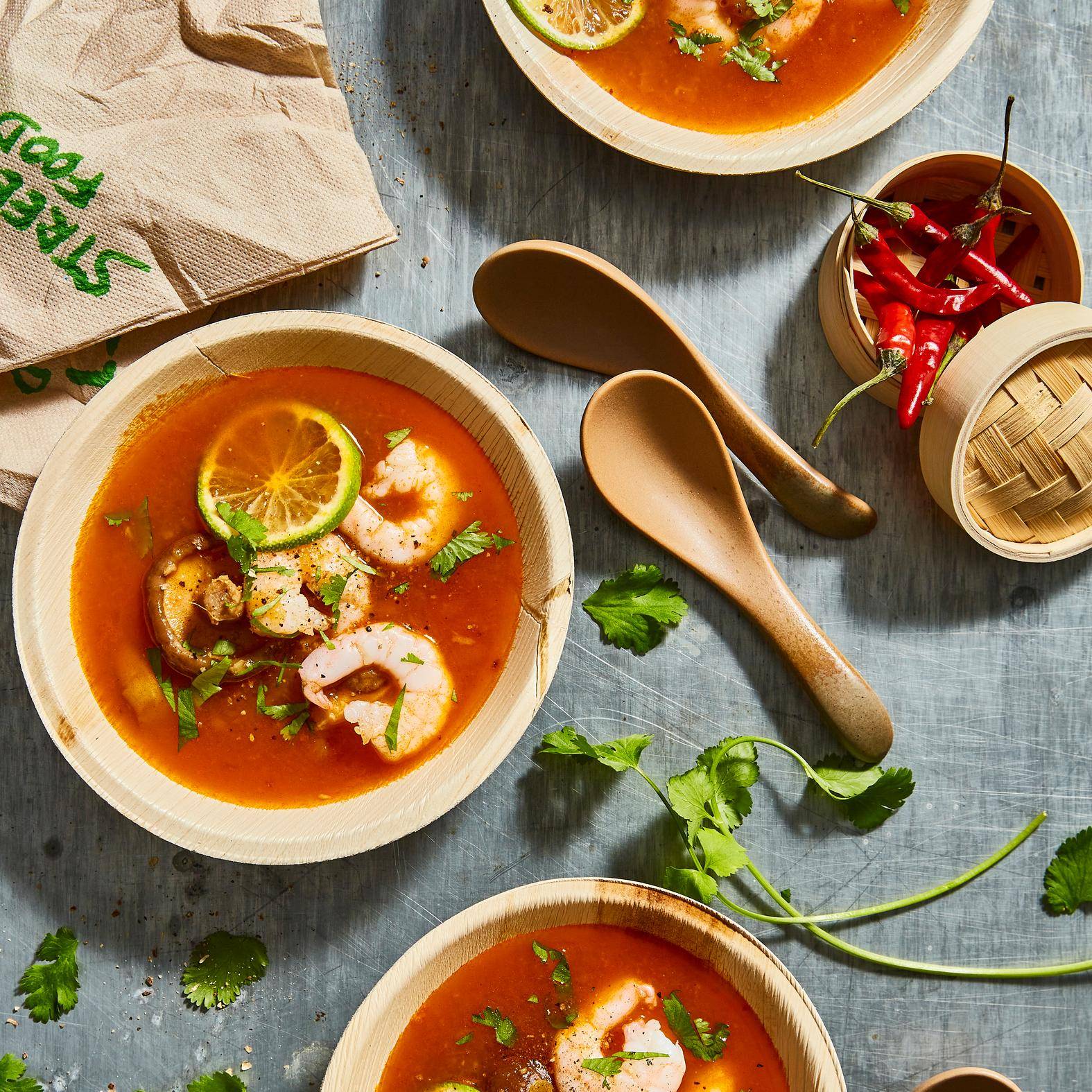 Tom-Yum-Suppe - Rezepte Perfectmix Cook | Tefal