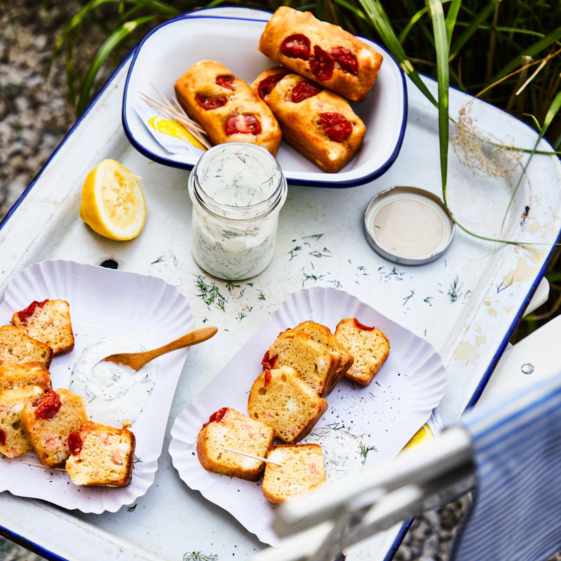 Mini Lachskuchen - Rezepte Cake Factory | Tefal