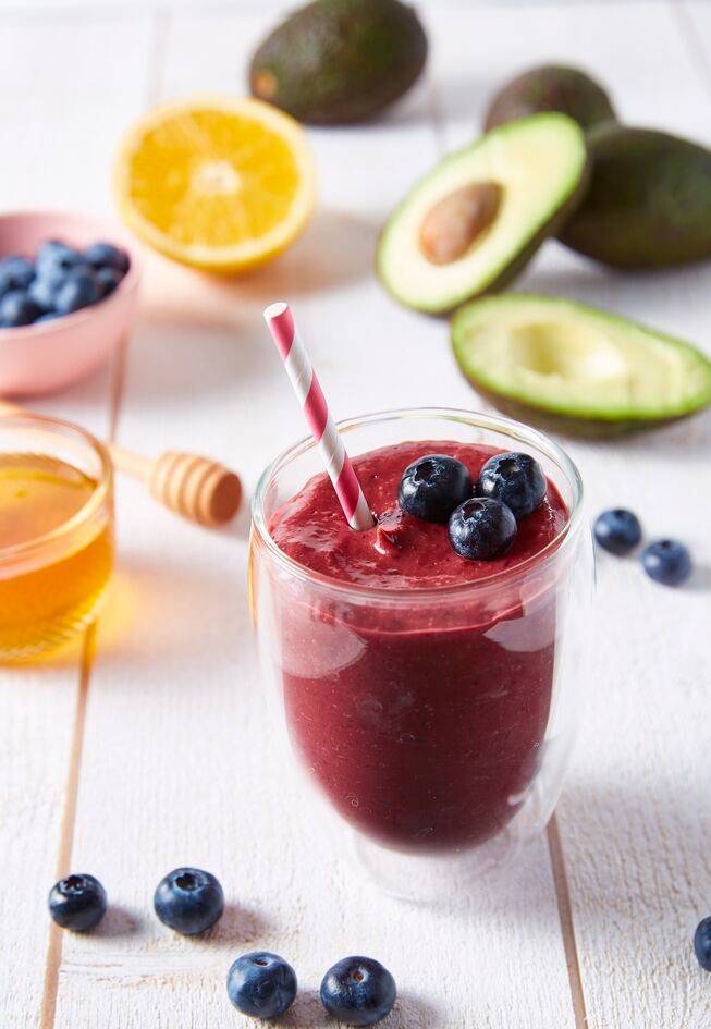 Avocado-Heidelbeer-Smoothie - Rezepte Blend up | Tefal