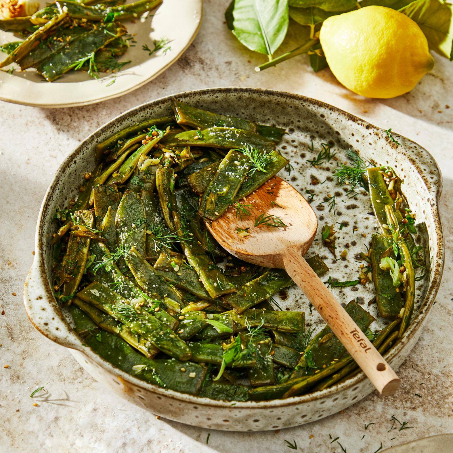 Stangenbohnen mit Knoblauch - Rezepte undefined | Tefal