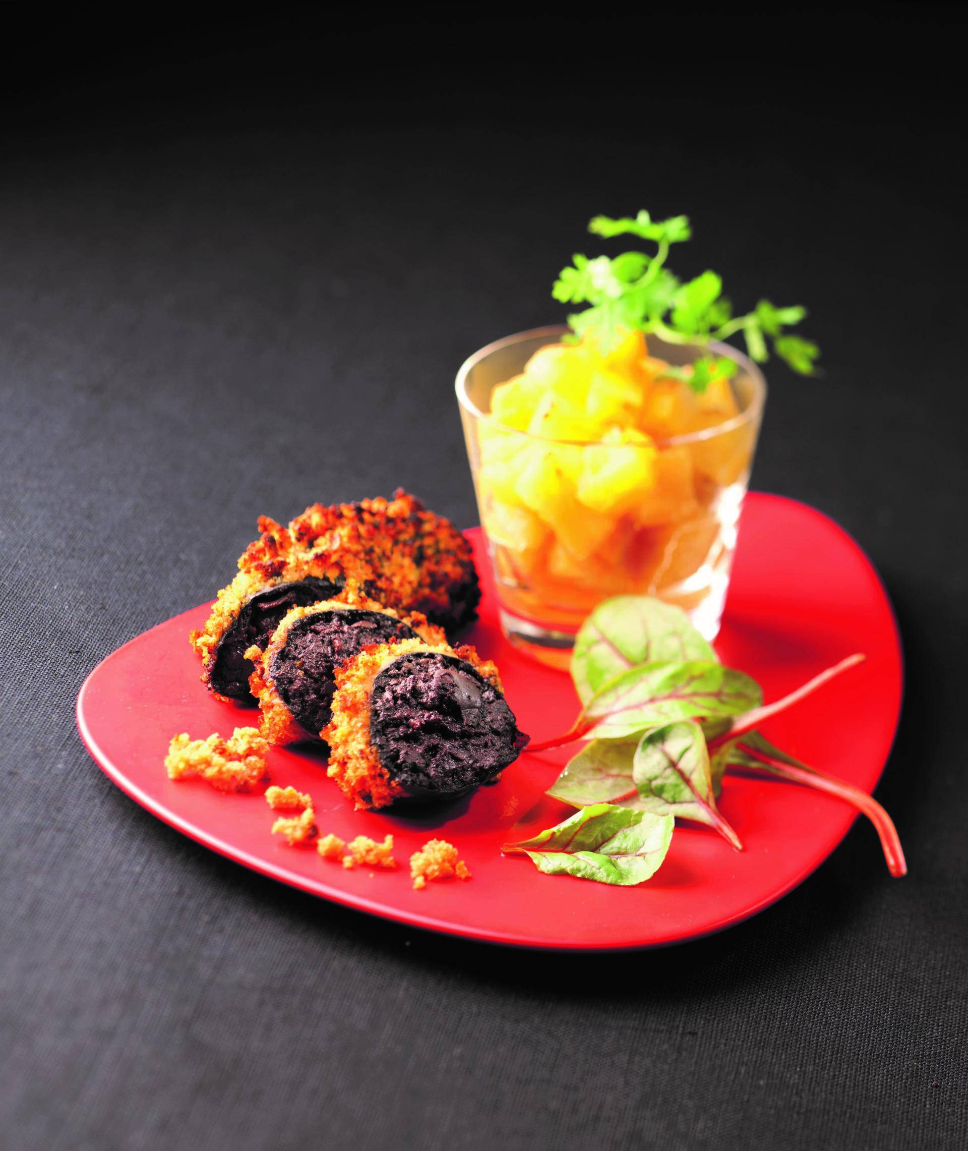 Blutpudding, Pfefferkuchen und Ananas-Kompott - Rezepte Actifry Genius XL 2in1 | Tefal