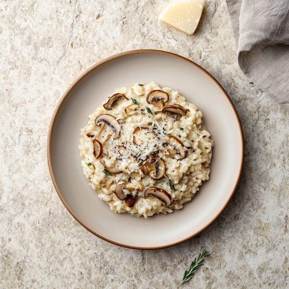 Pilz- und Parmesan-Risotto - Rezepte Smartcook Infinity Autostir | Tefal