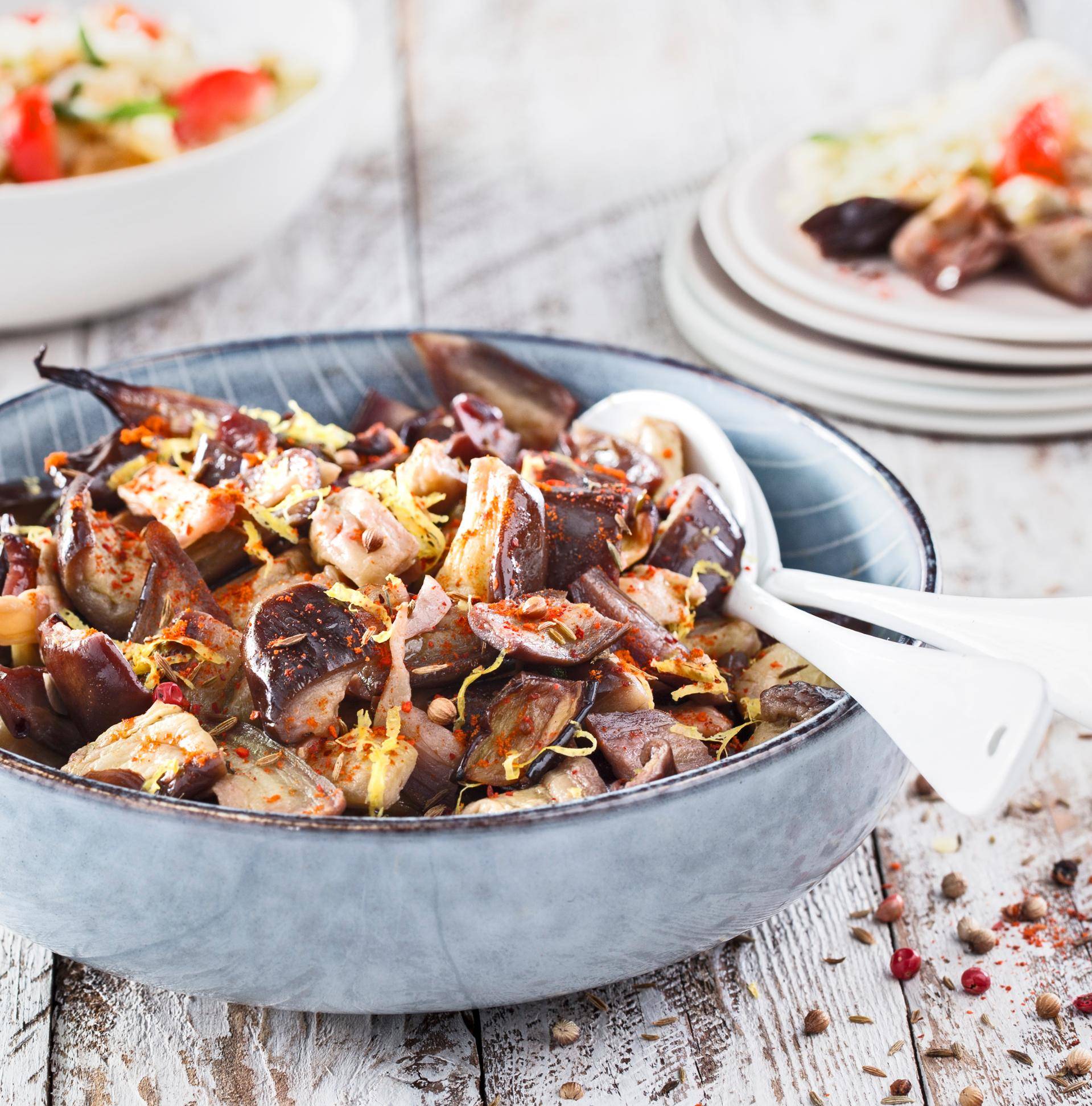 Chermoula-Auberginen - Rezepte Actifry Original 1kg | Tefal