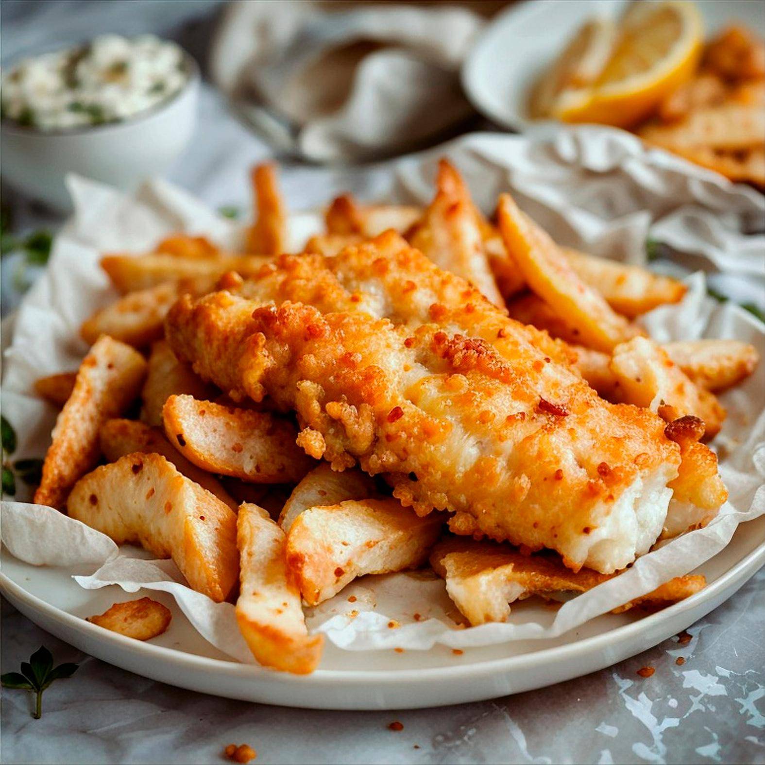 Fisch & Chips - Rezepte Easy Fry Compact | Tefal