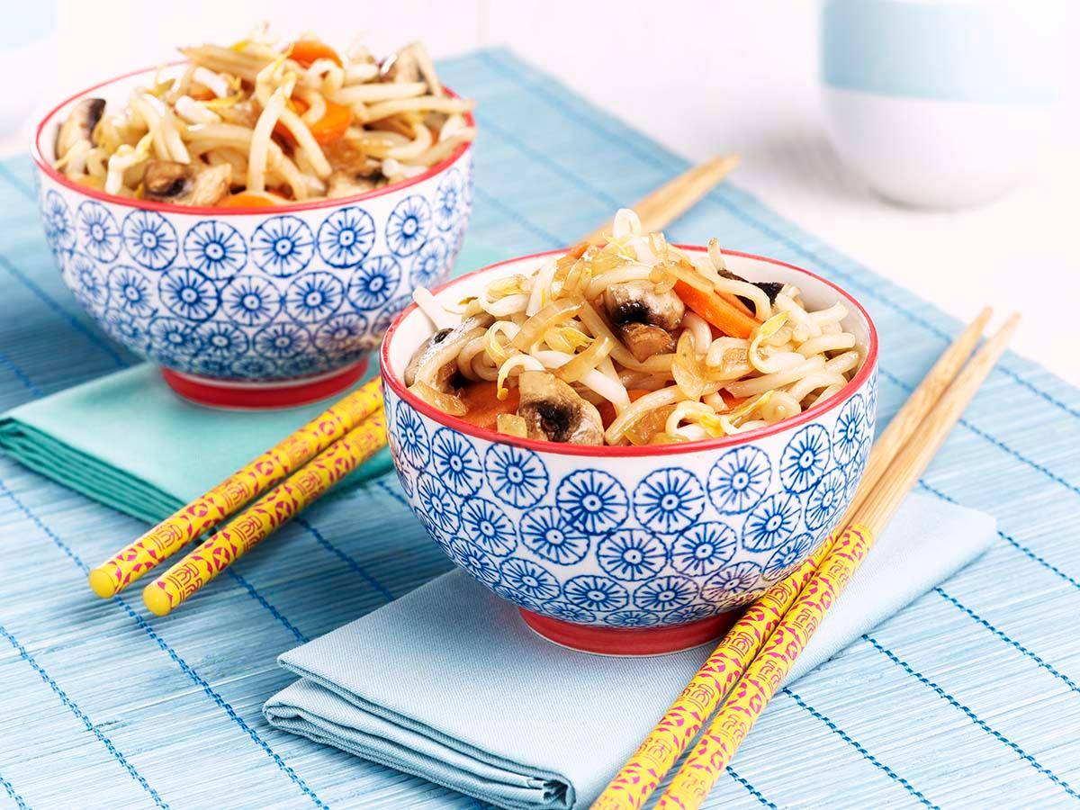 Chinesische Nudeln - Rezepte Actifry Genius XL | Tefal