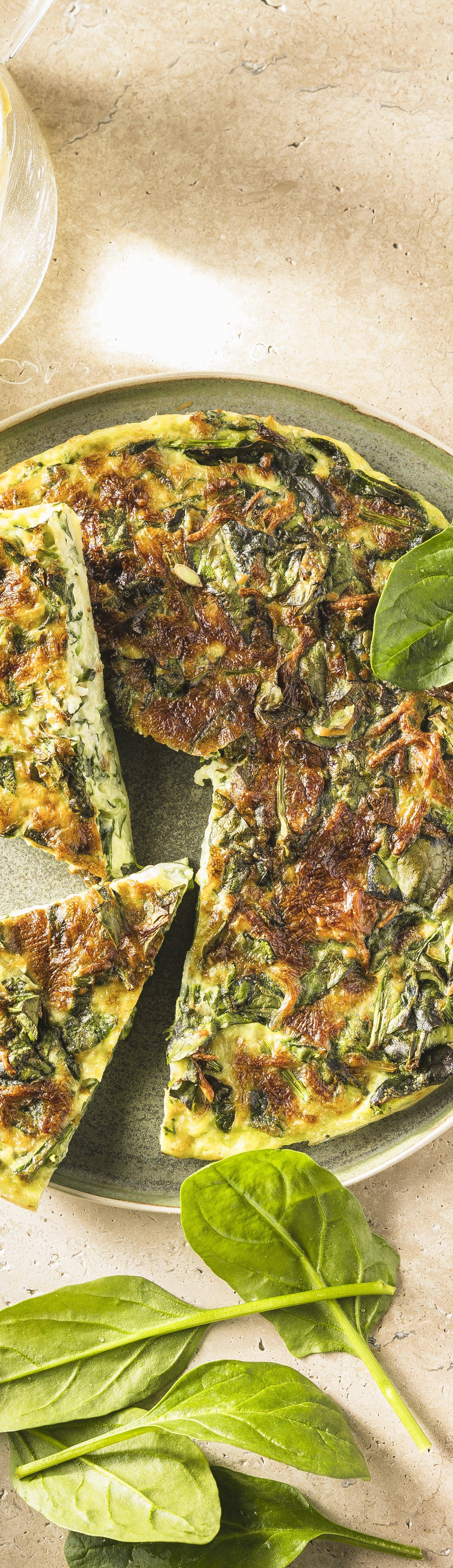 Spinat-Frittata - Rezepte Crisp&Go 3P | Tefal