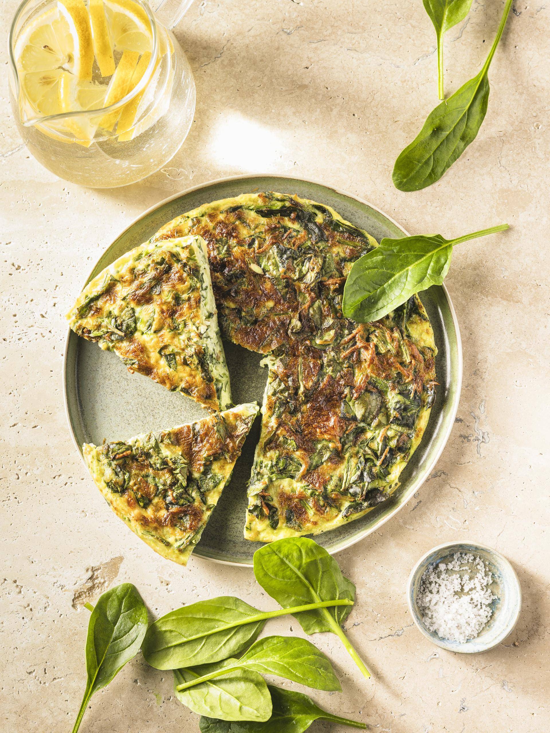 Spinat-Frittata - Rezepte Crisp&Go 3P | Tefal