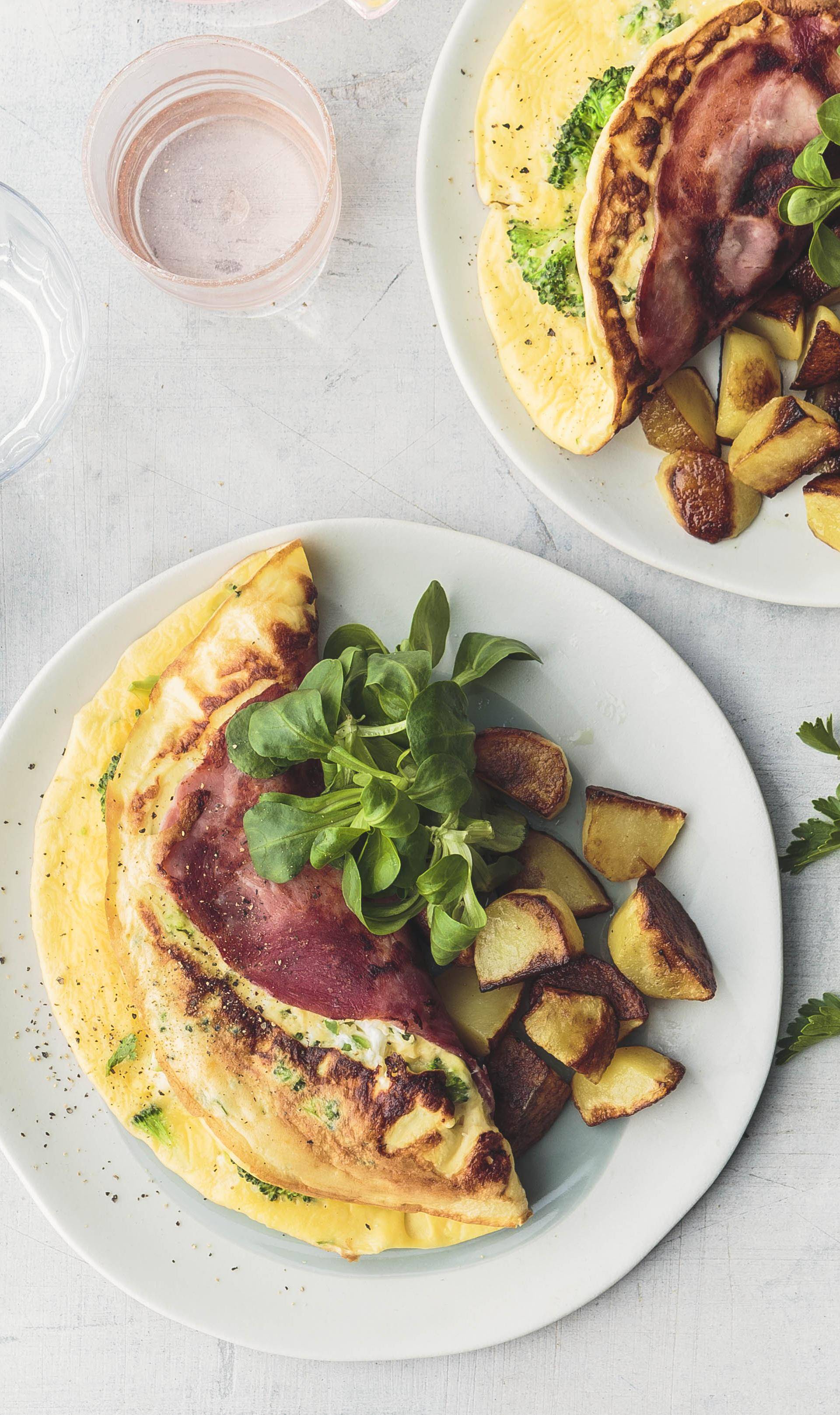 Omelette mit Brokkoli und Käse - Rezepte Turbo Cuisine & Fry | Tefal