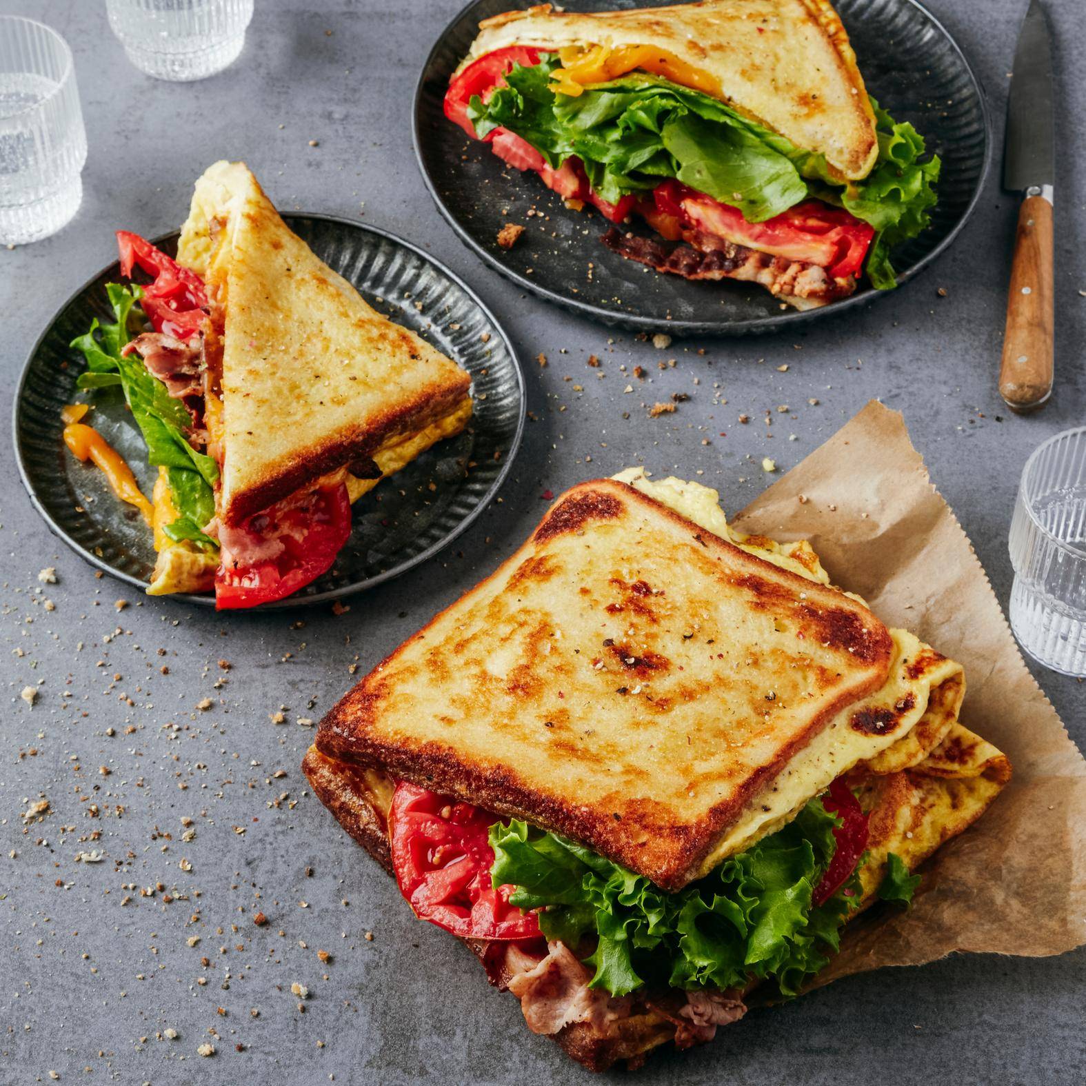 Eiersandwich - Rezepte OptiGrill 2in1 | Tefal