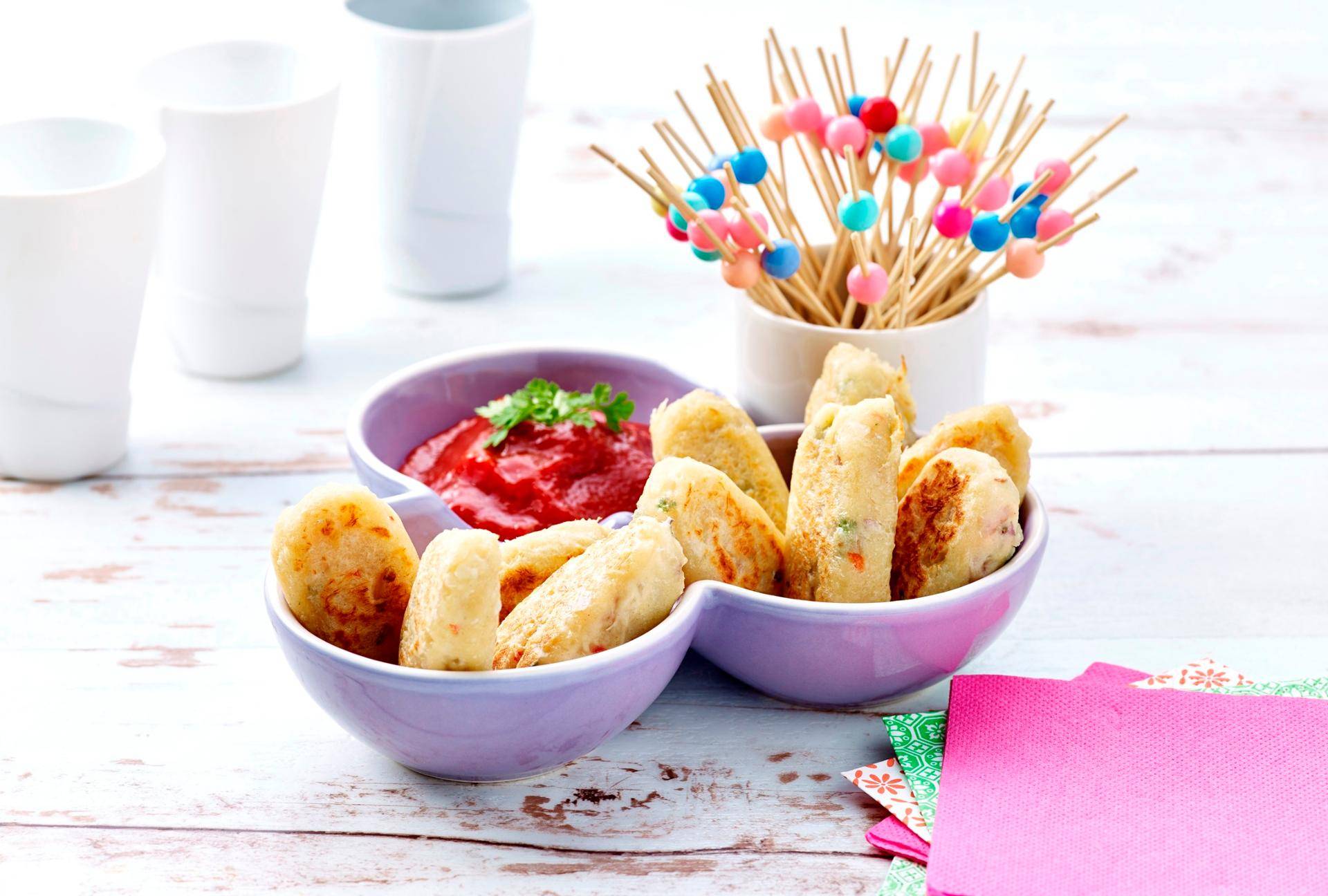 Kabeljau-Happen in Backteig - Rezepte Actifry Genius XL | Tefal