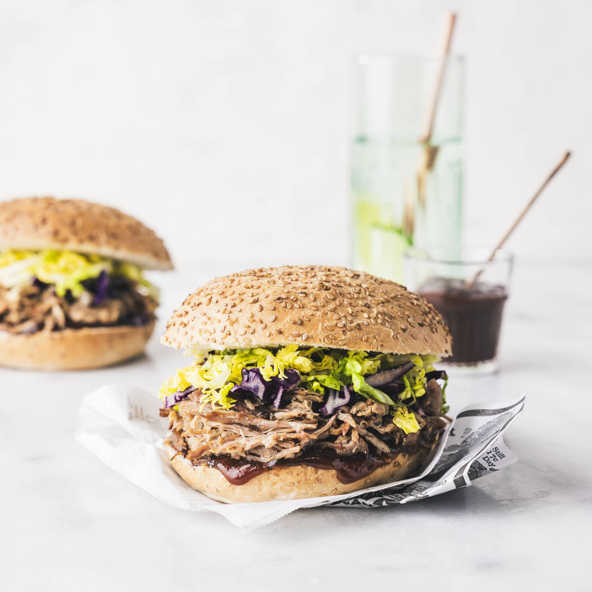 Pulled Pork Burger - Rezepte Smartcook Infinity Autostir | Tefal