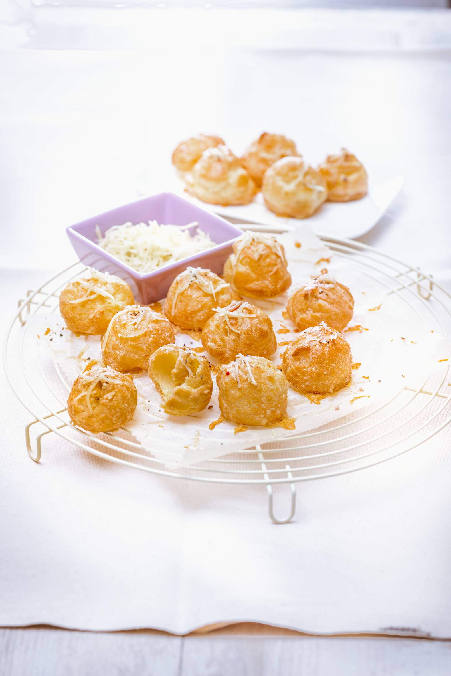 Herzhafte Mini-Windbeutel - Rezepte undefined | Tefal