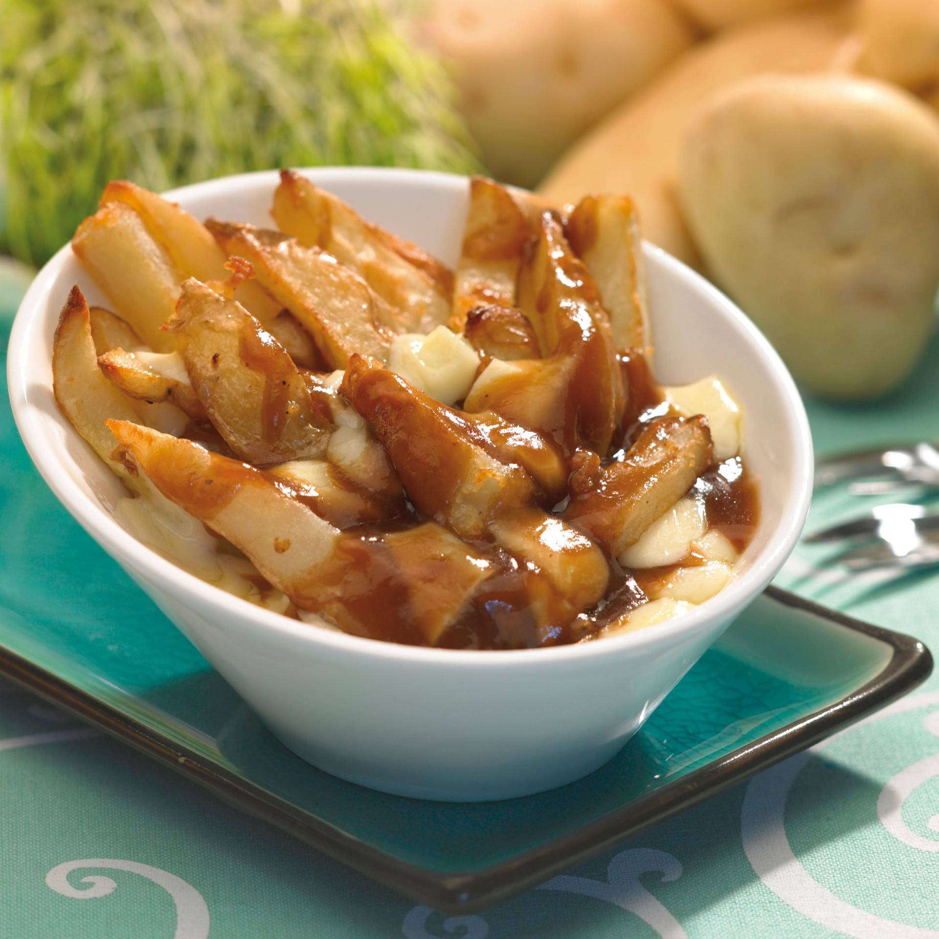Poutine (leichte Variante) - Rezepte Actifry Original 1kg | Tefal