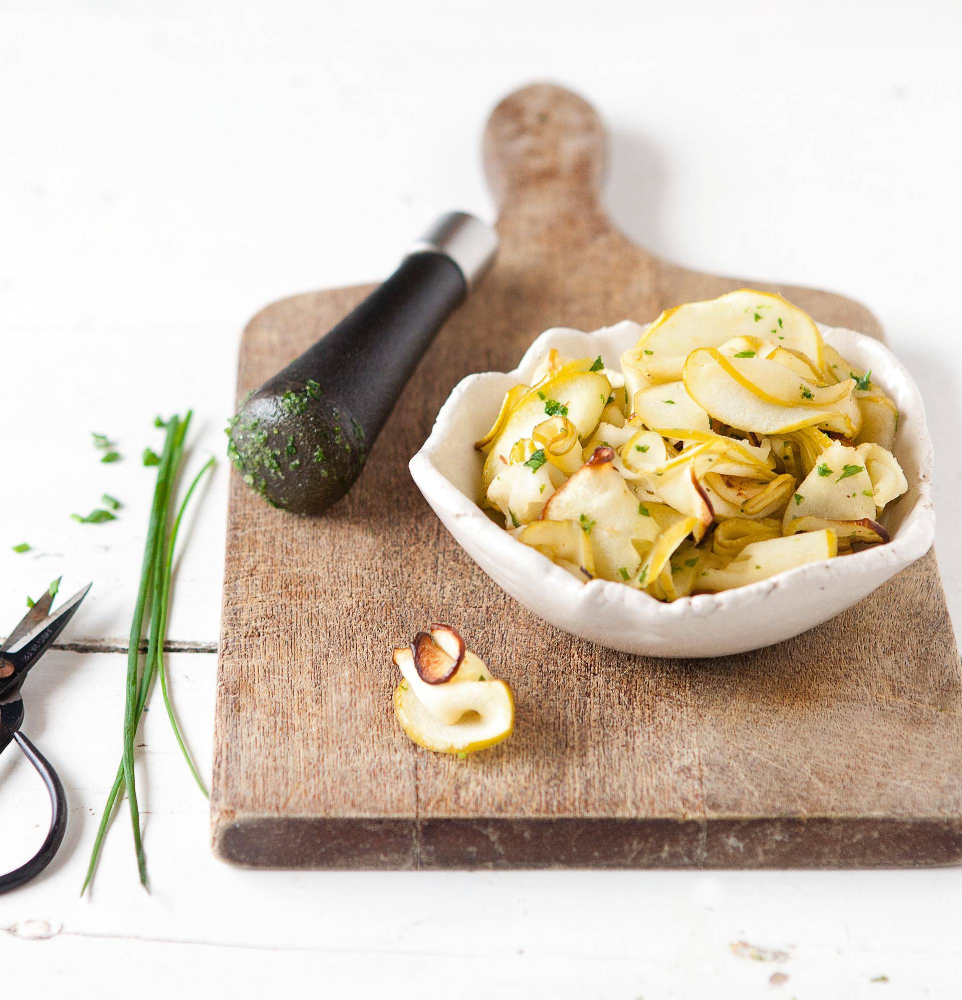 Apfelchips mit Kräutersalz - Rezepte Actifry Express XL | Tefal