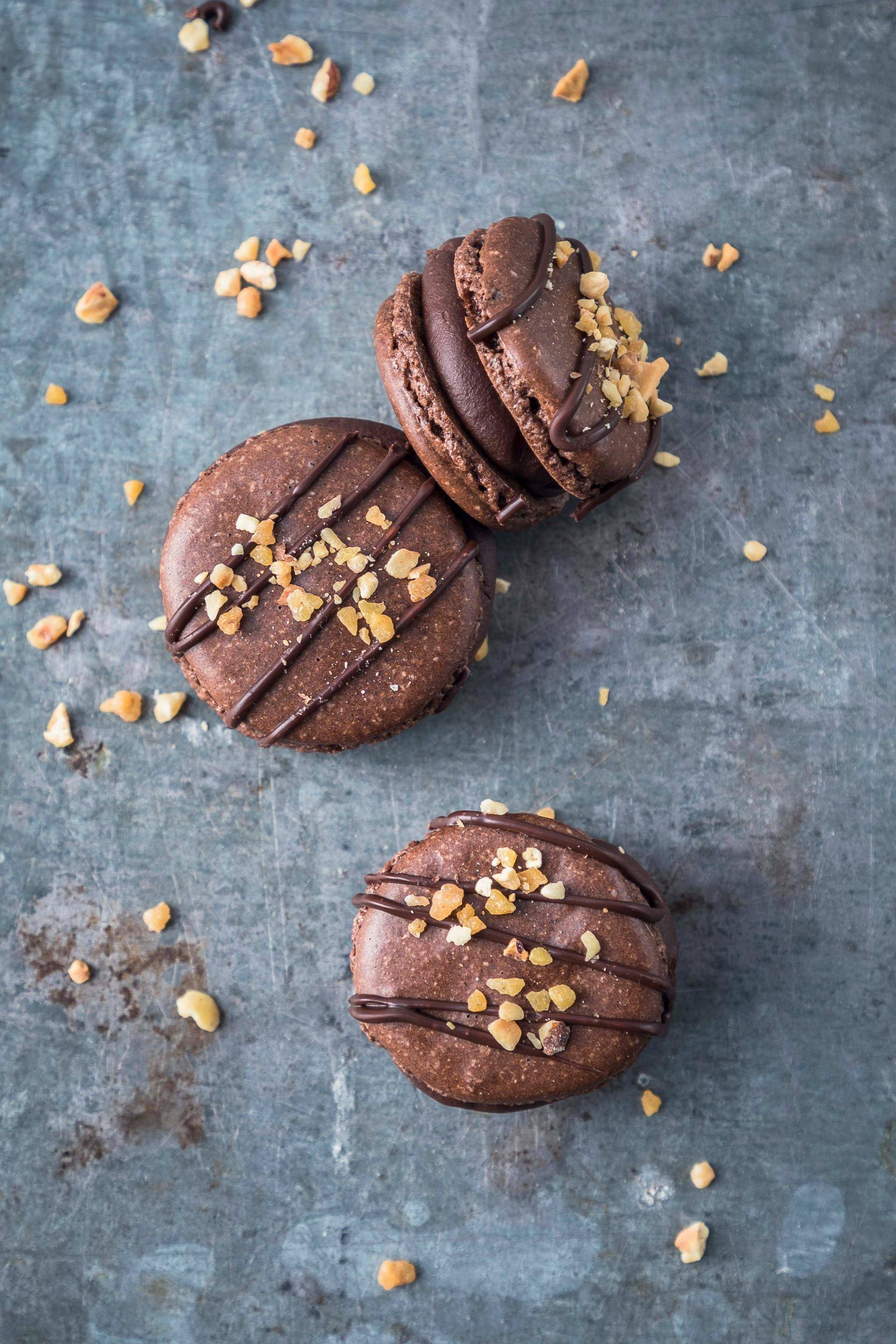Schokoladen-Macarons - Rezepte Kitchen Machines Touch/Touch + | Tefal