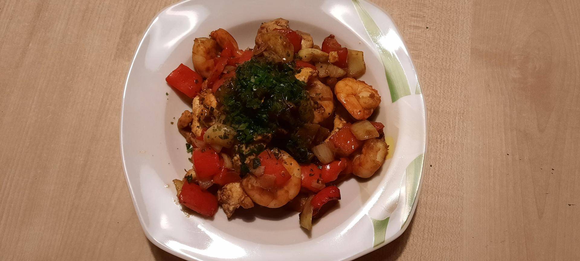 Surf and Turf Asiastyle - Rezepte Actifry 2 in 1 - 1.5kg | Tefal