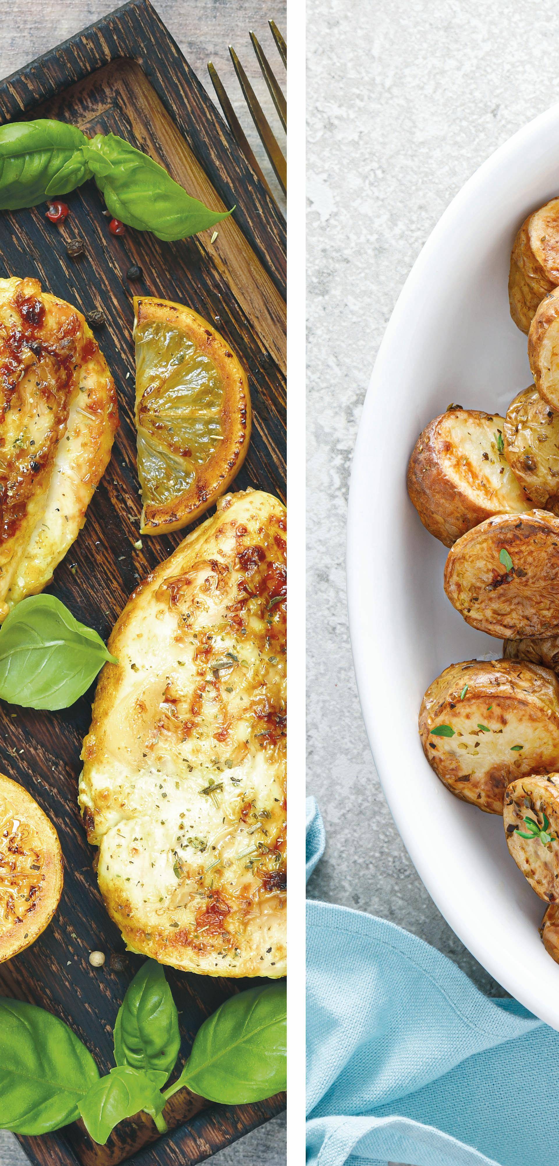 Gegrillte Kartoffeln mit Senfkörnern - Rezepte Actifry Original 1kg | Tefal