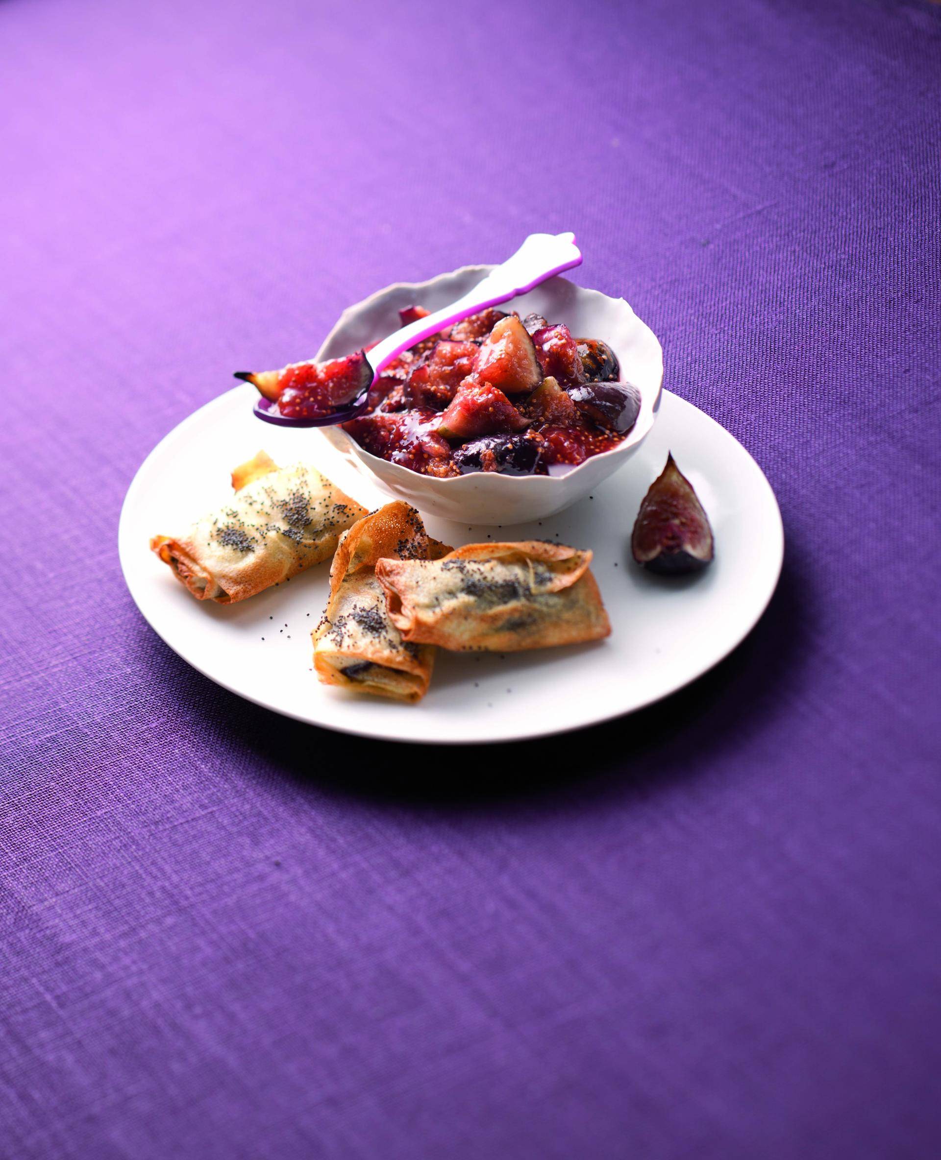 Feigenkompott, knusprige Schokopraline - Rezepte Actifry Genius XL 2in1 | Tefal