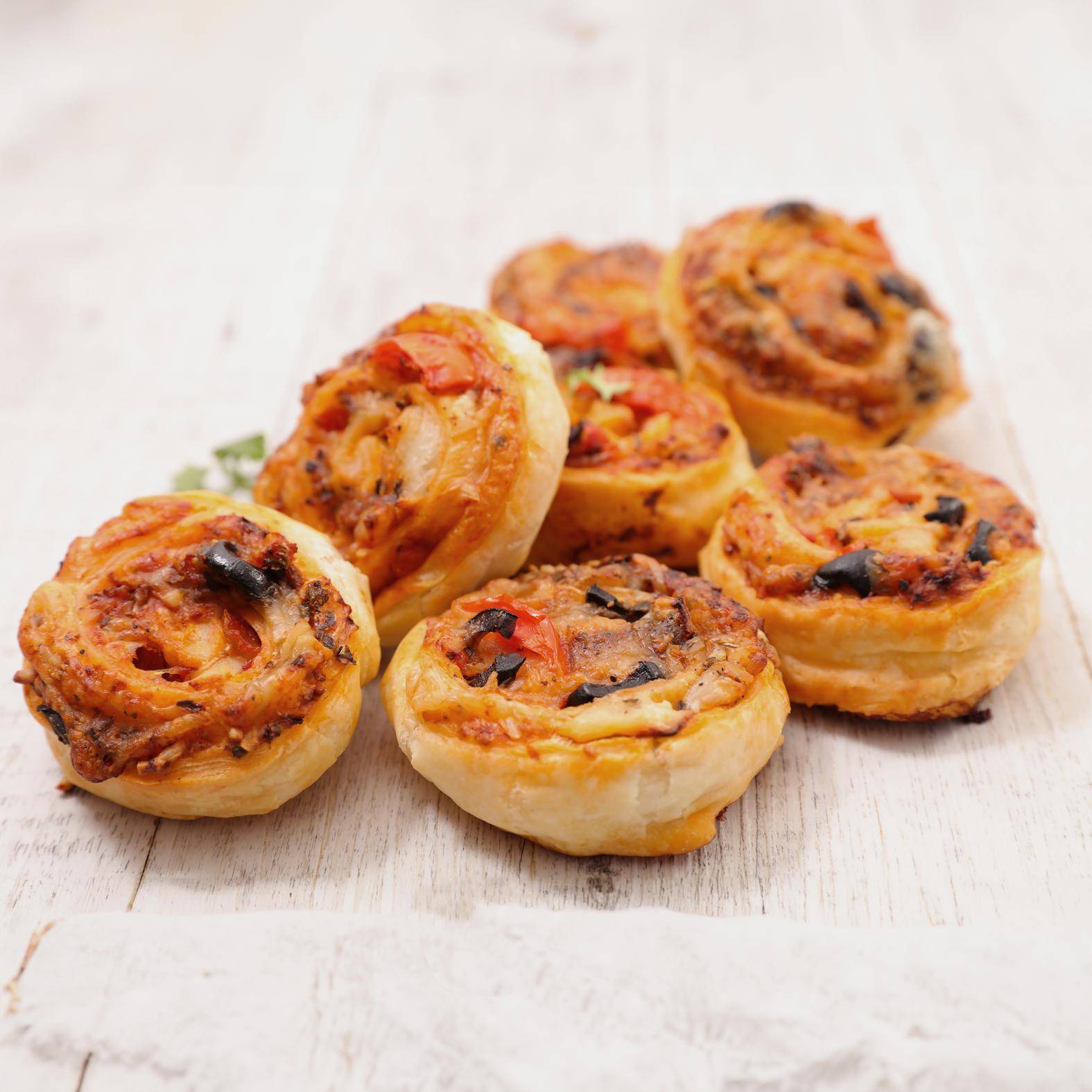 Pizza Schnecken - Rezepte Pizza Pronto | Tefal