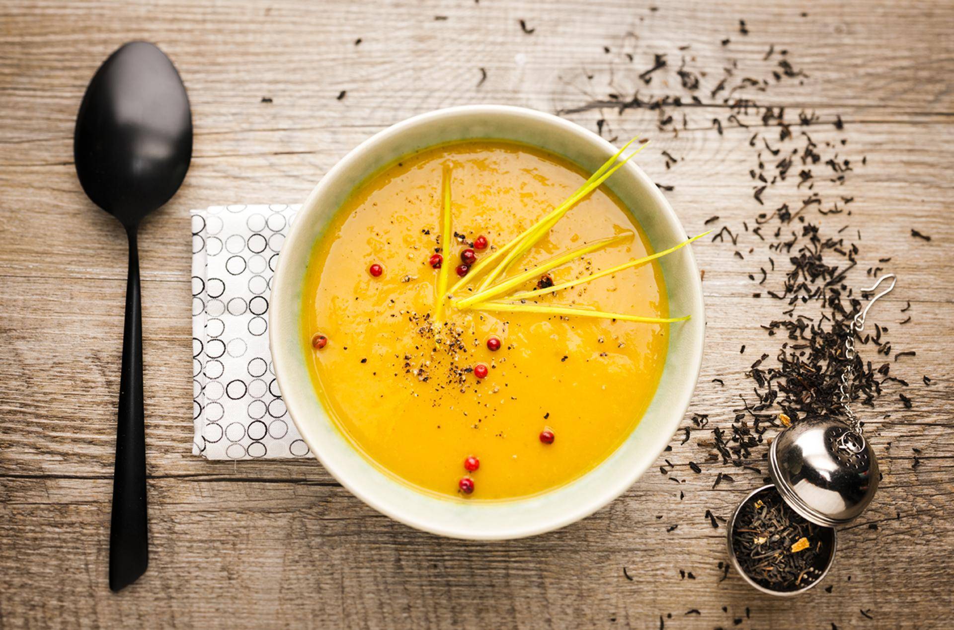 Cremige Butternusskürbis-Suppe - Rezepte Turbo Cuisine | Tefal