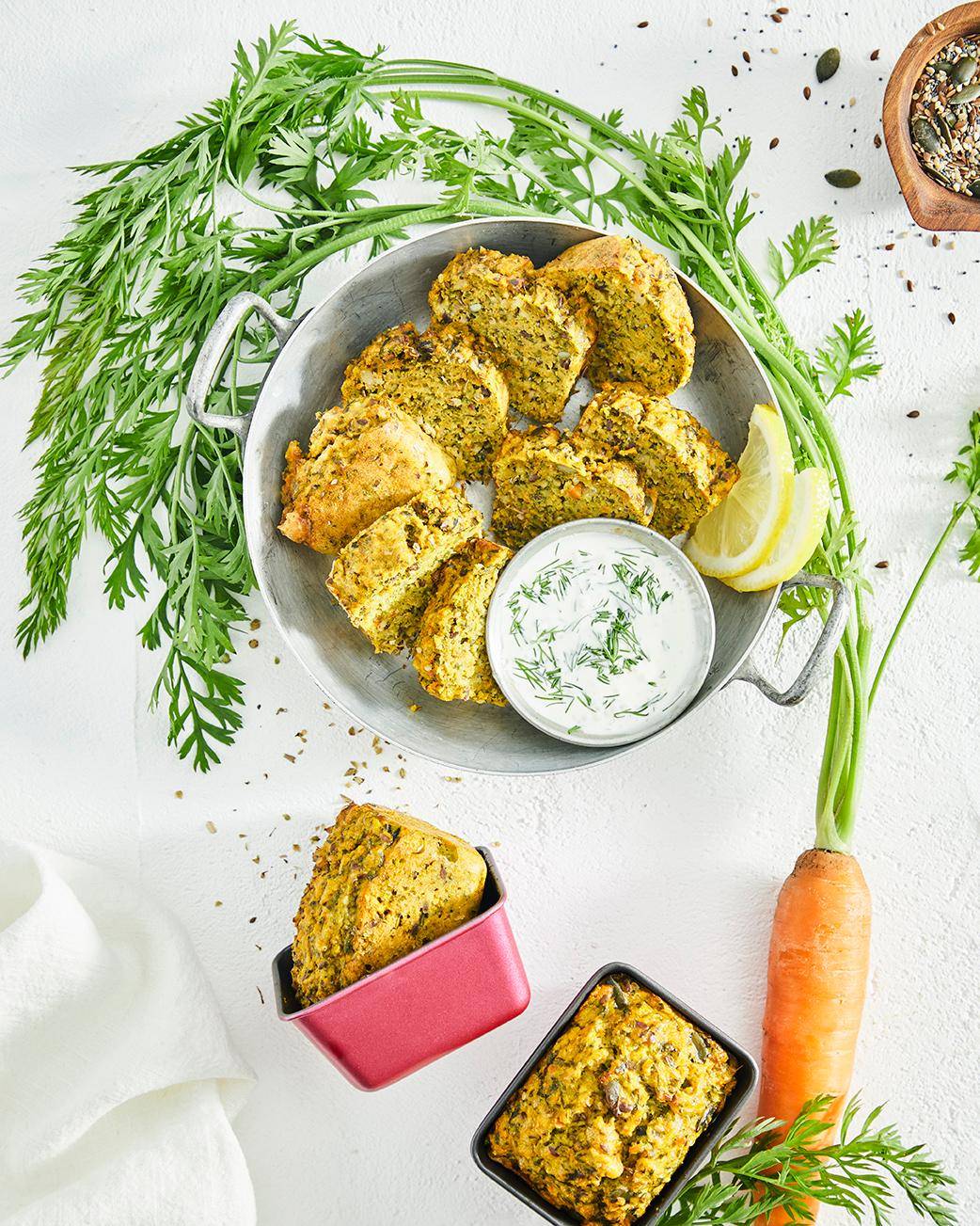 Mini-Karottenkuchen - Rezepte Cake Factory | Tefal