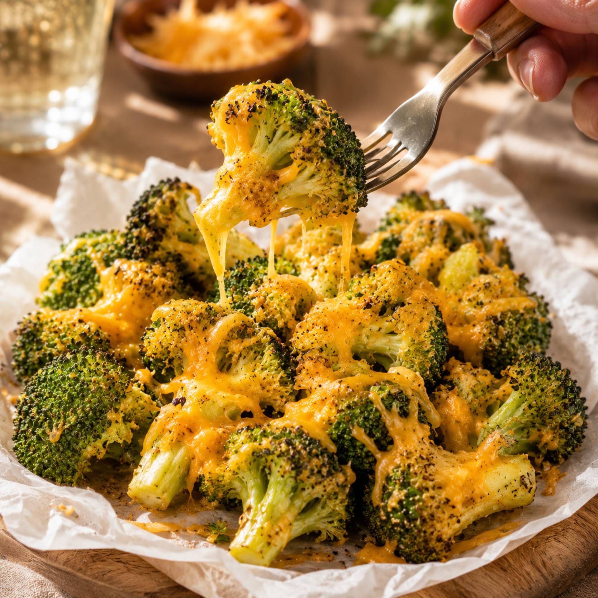 Knuspriger Käse-Brokkoli - Rezepte Crisp&Go 4P | Tefal