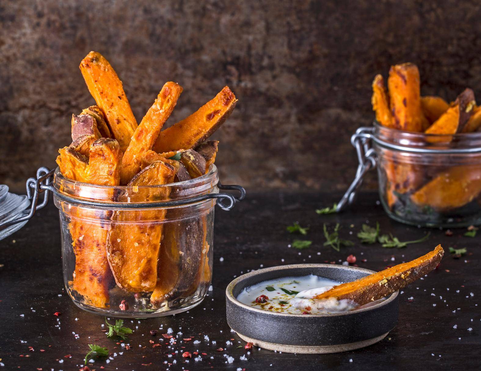 Süßkartoffelpommes - Rezepte EASY FRY & GRILL 2 in 1 XXL | Tefal