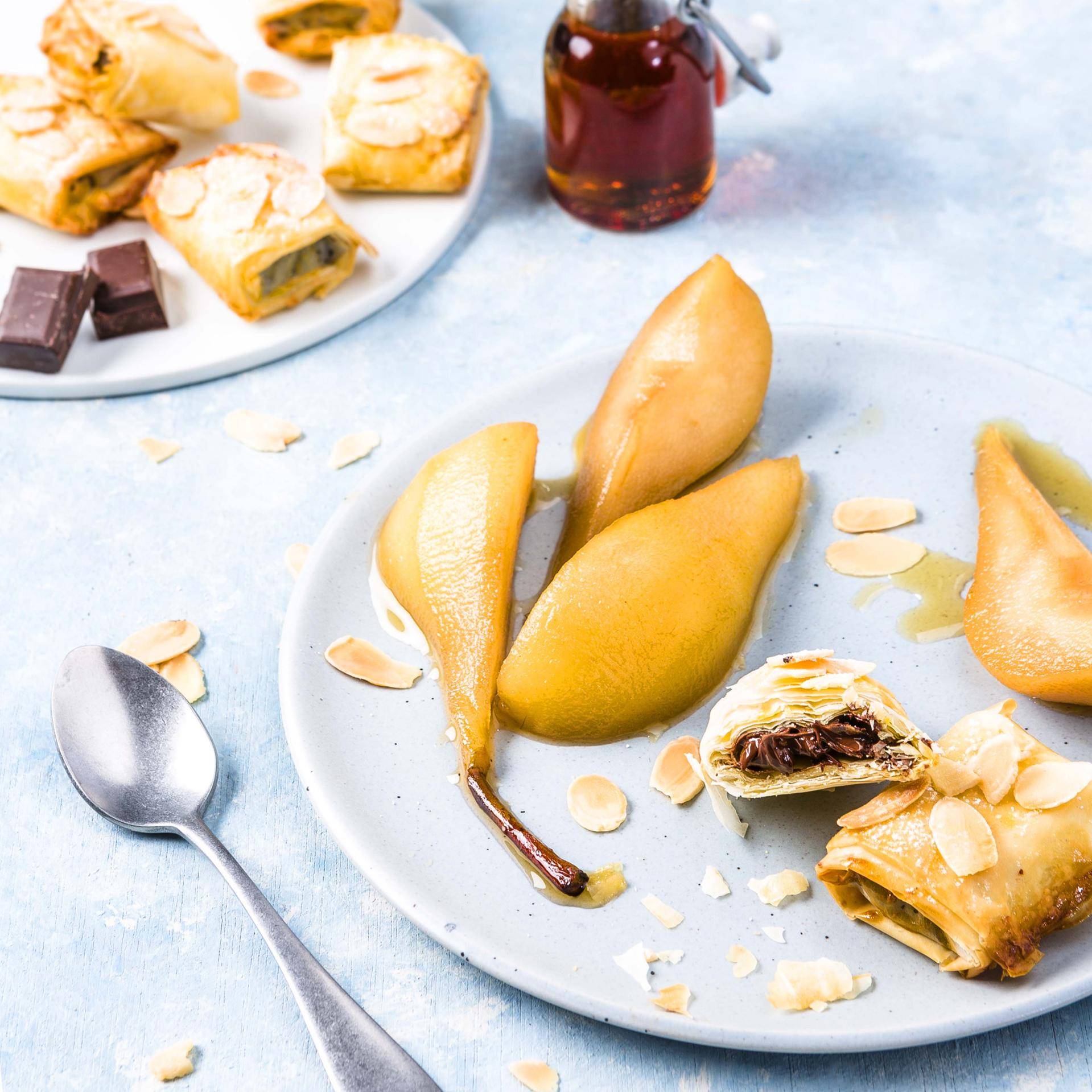 Warme Birnen, knusprige Schokopralinen - Rezepte Actifry Genius XL 2in1 | Tefal