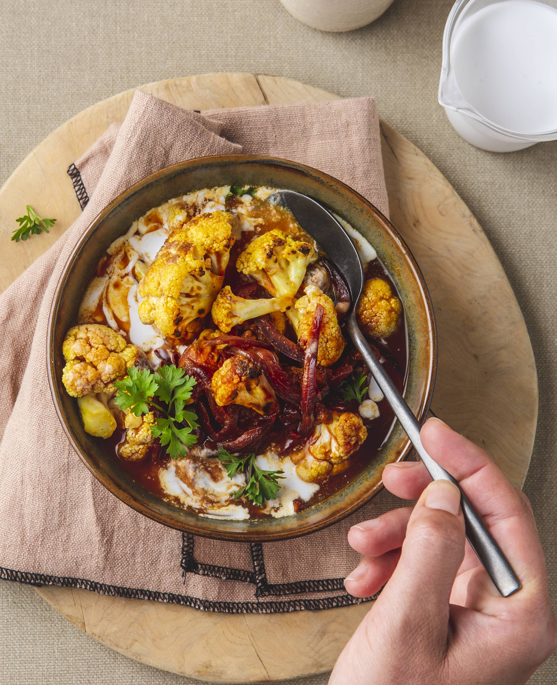 Indische Blumenkohl - Rezepte Smartcook Fry | Tefal