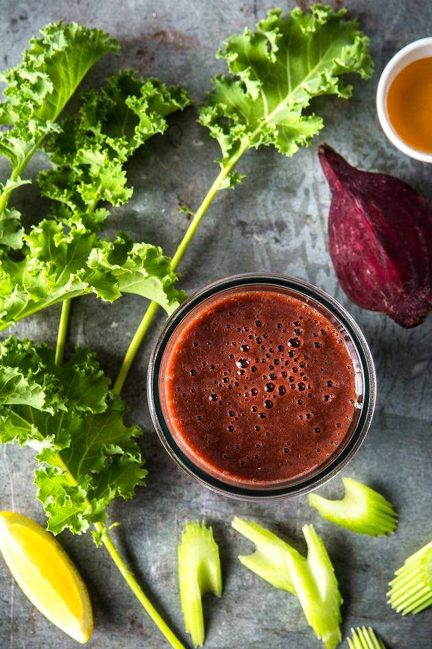Entschlackender Entgiftungs-Smoothie mit Grünkohl und Roter Bete - Rezepte Blend up | Tefal