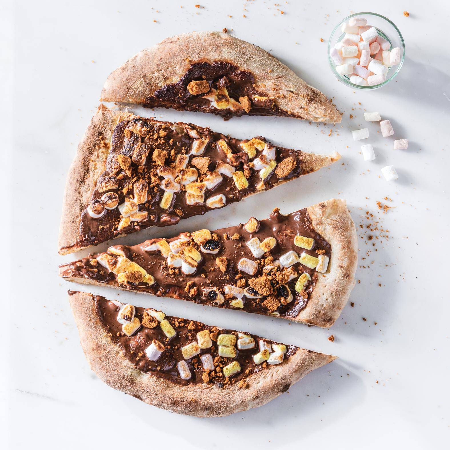 Gegrillte S'mores-Dessert-Pizza - Rezepte Pizza Pronto | Tefal