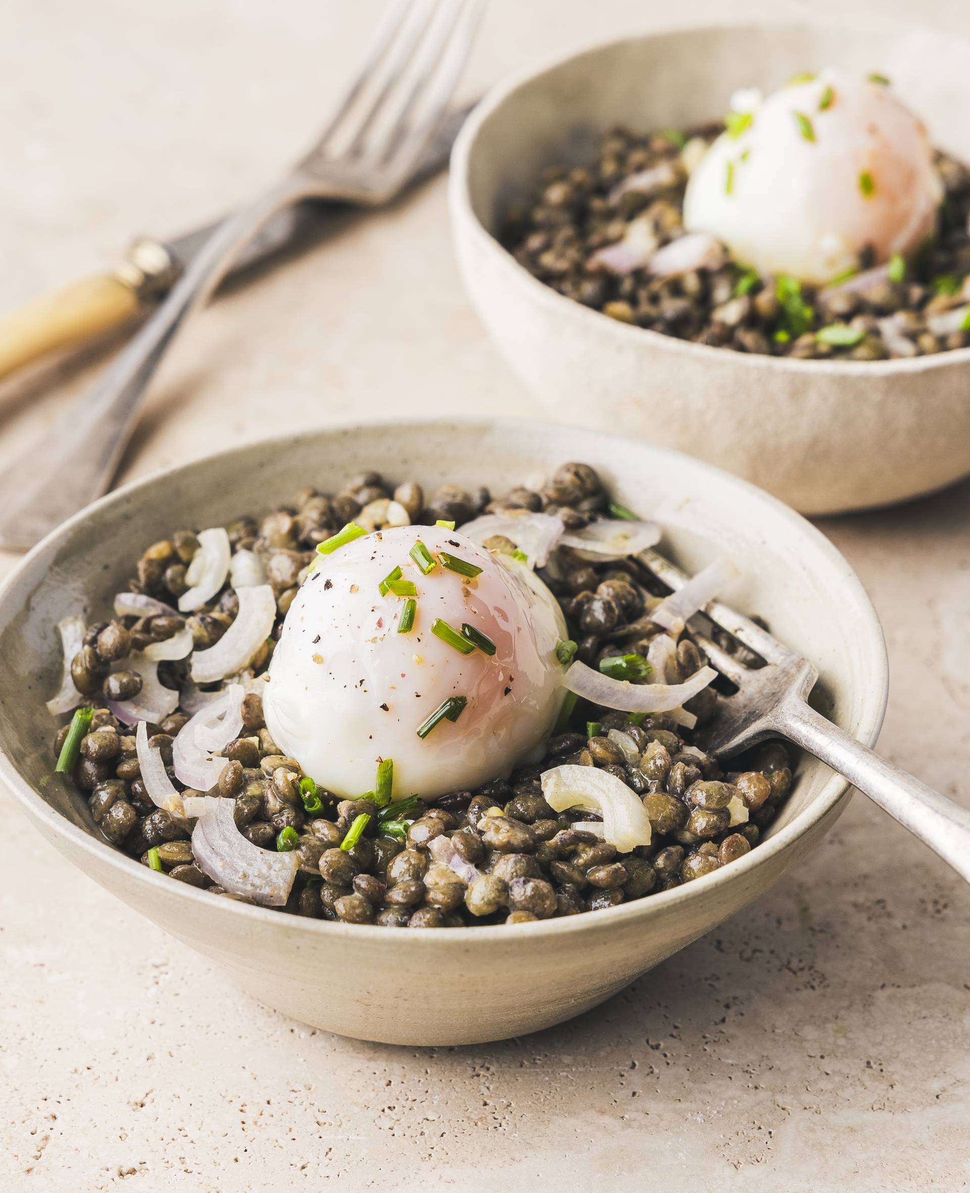 Der perfekte Ei- und Linsensalat - Rezepte Smartcook Infinity Autostir | Tefal