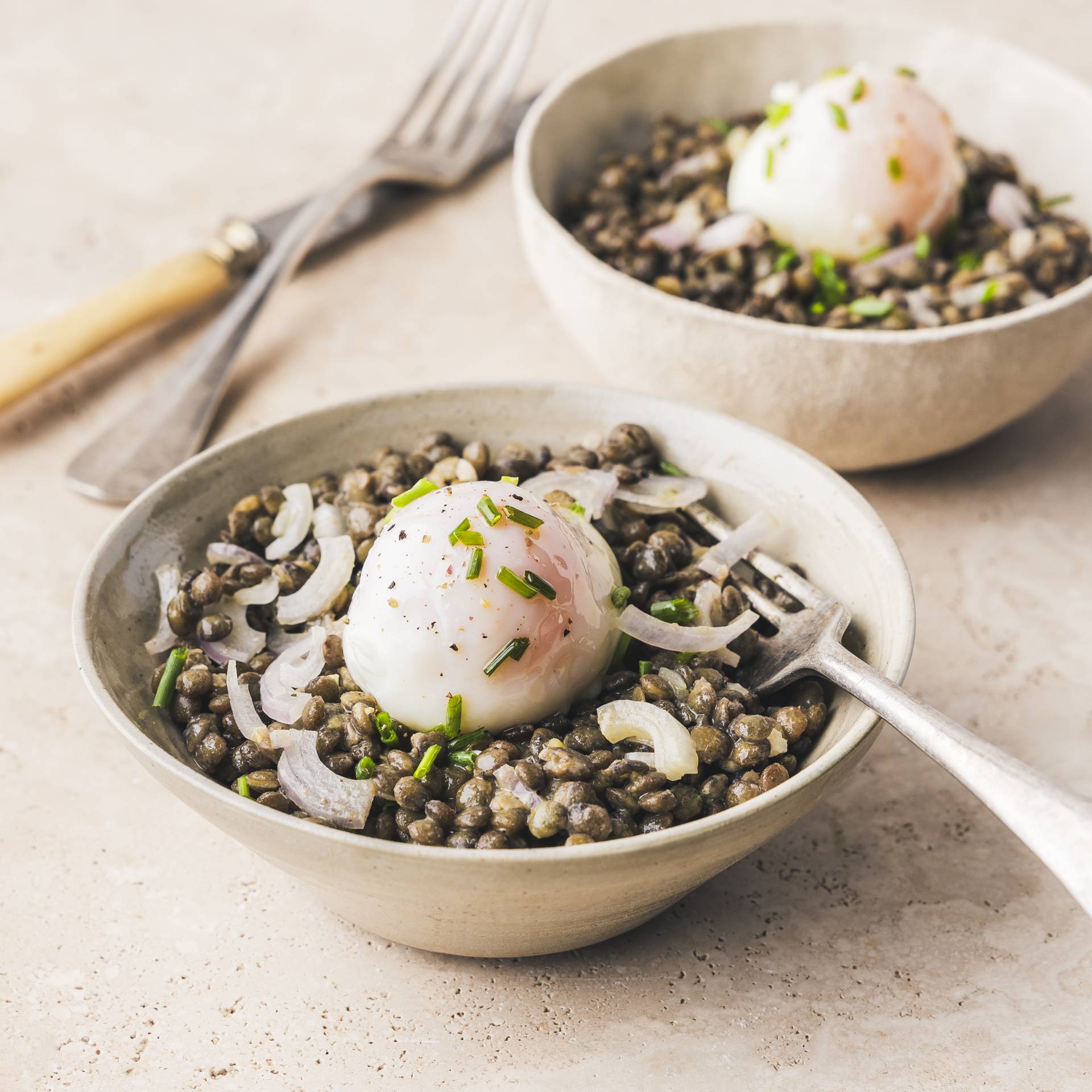 Der perfekte Ei- und Linsensalat - Rezepte Smartcook Infinity Autostir | Tefal