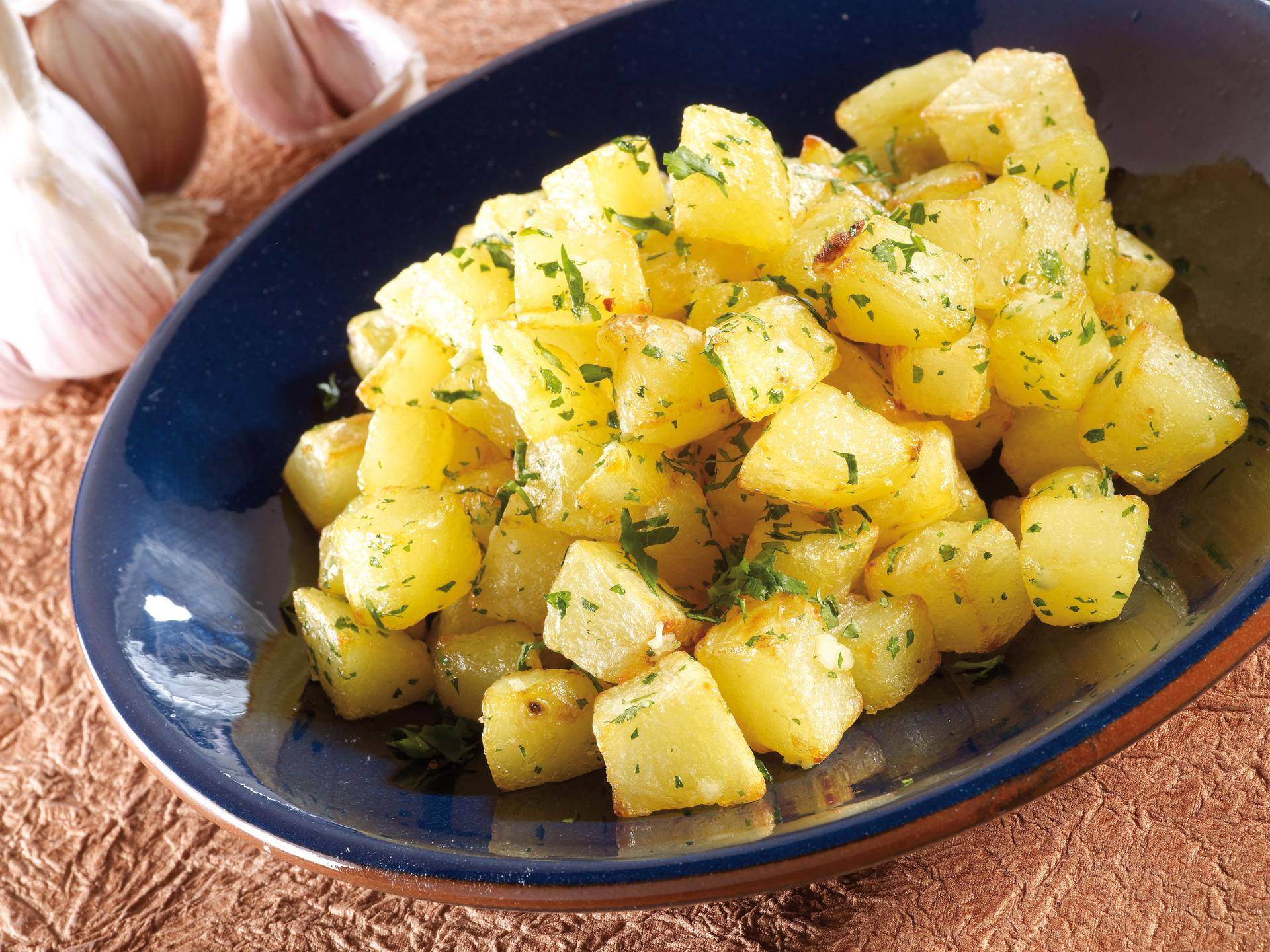 Knoblauch-Koriander-Kartoffeln - Rezepte Actifry Genius | Tefal