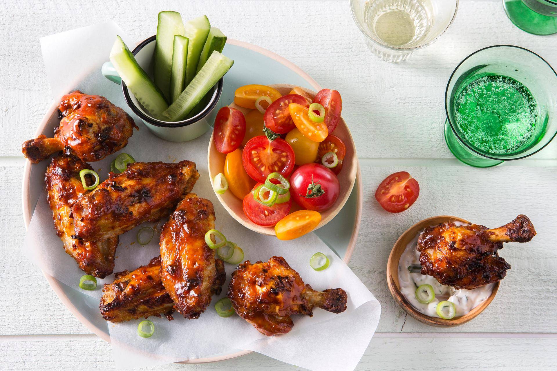 Hähnchenflügel - Rezepte EASY FRY GRILL & STEAM 3 in 1 | Tefal