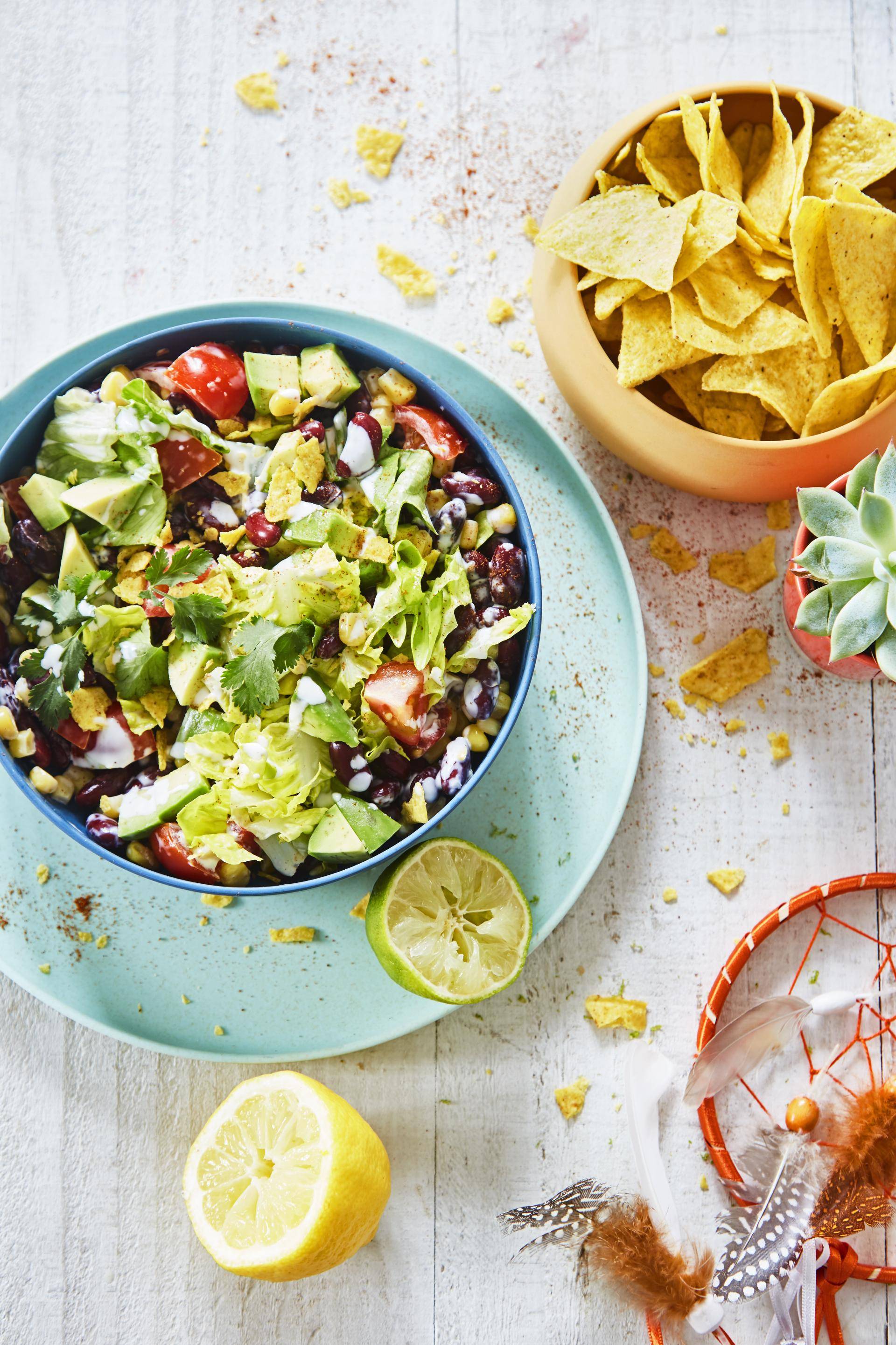 Fiesta-Salat mit Mais und Avocado - Rezepte undefined | Tefal