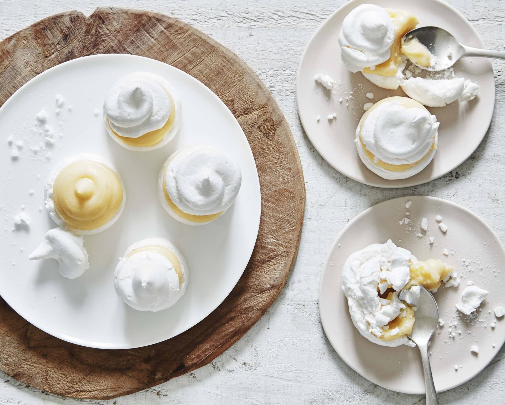 Baisers mit Grapefruit-Füllung - Rezepte Cake Factory | Tefal