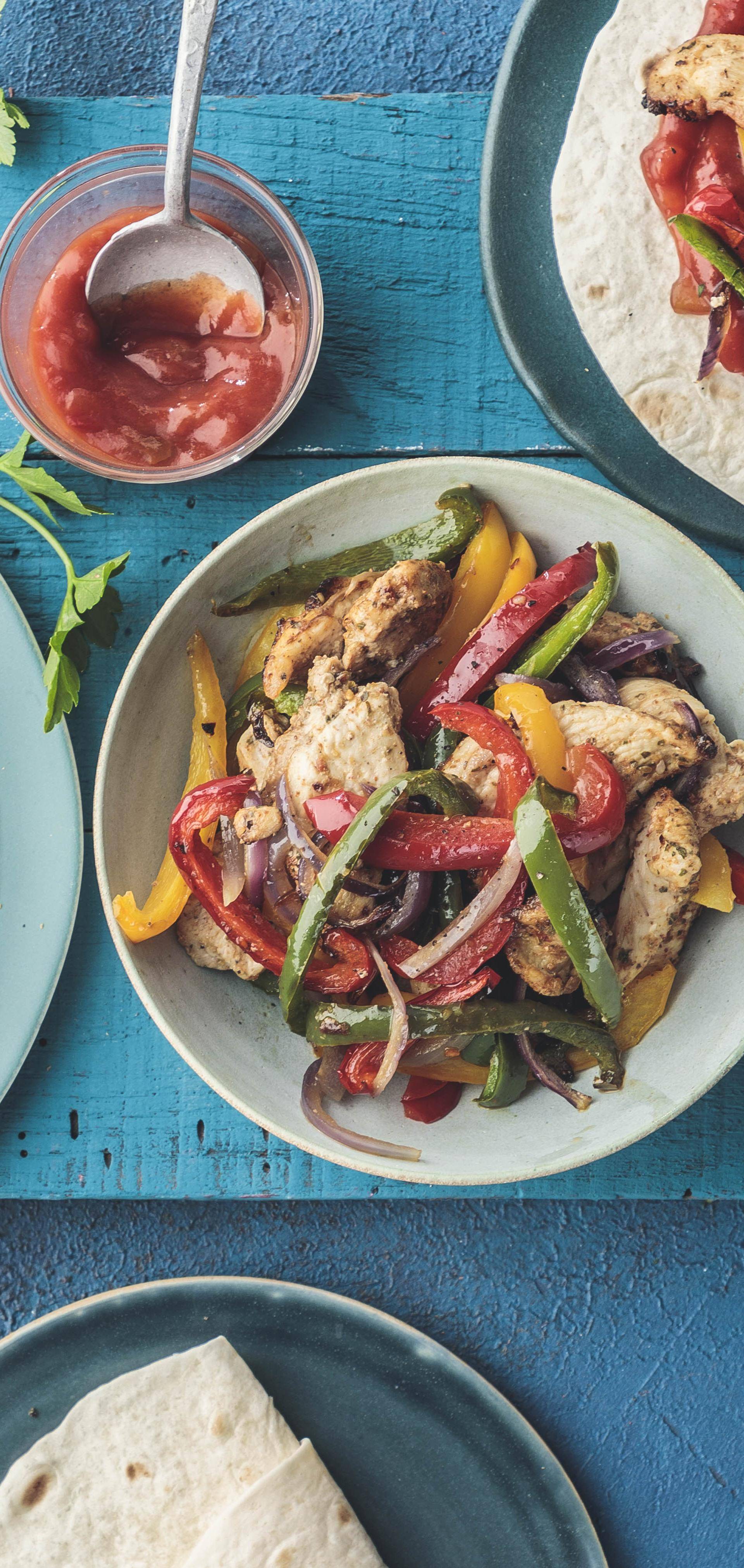 Hähnchen-Fajitas - Rezepte Turbo Cuisine & Fry | Tefal