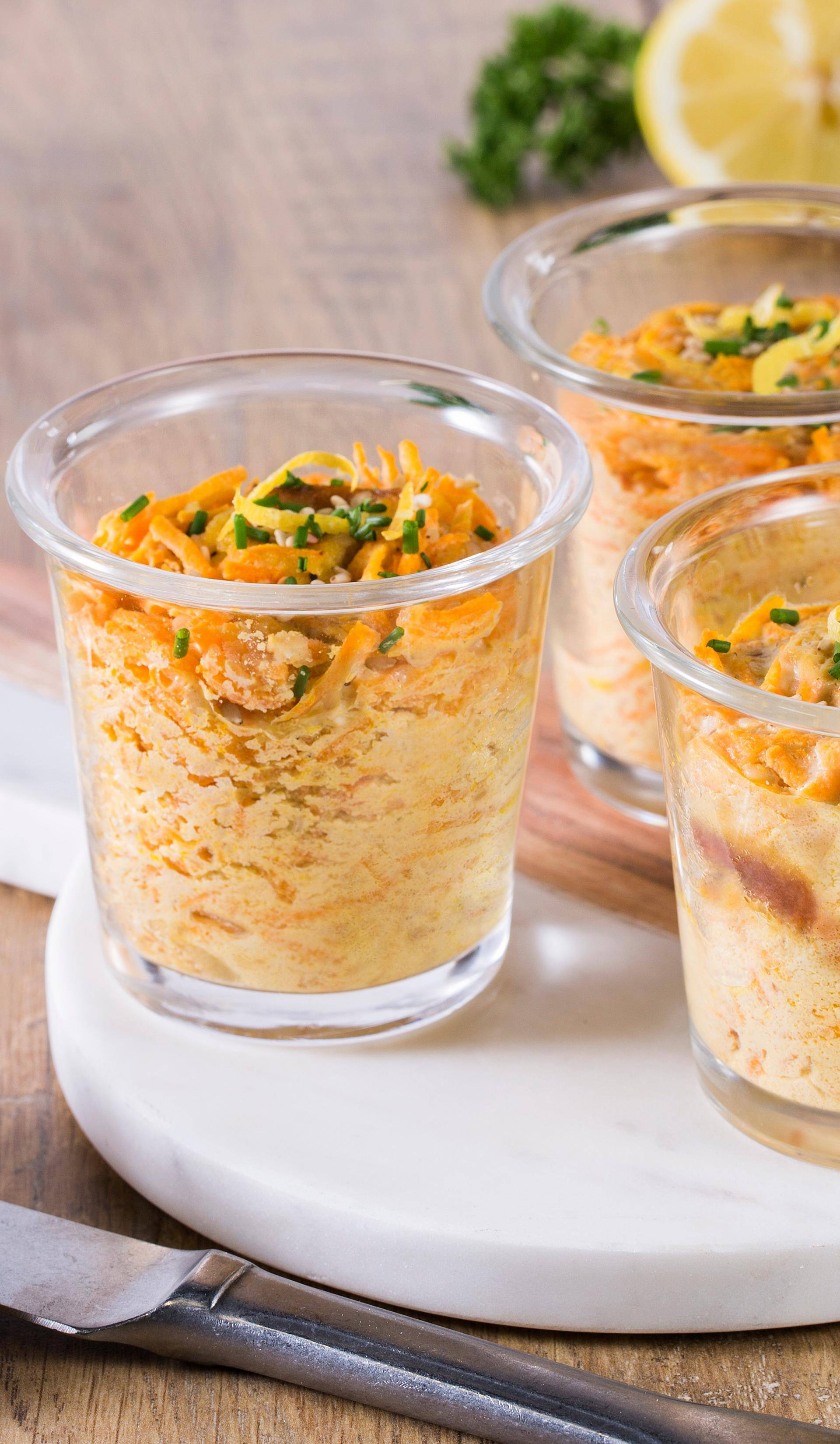 Karotten-Kreuzkümmel-Hummus - Rezepte Blend up | Tefal