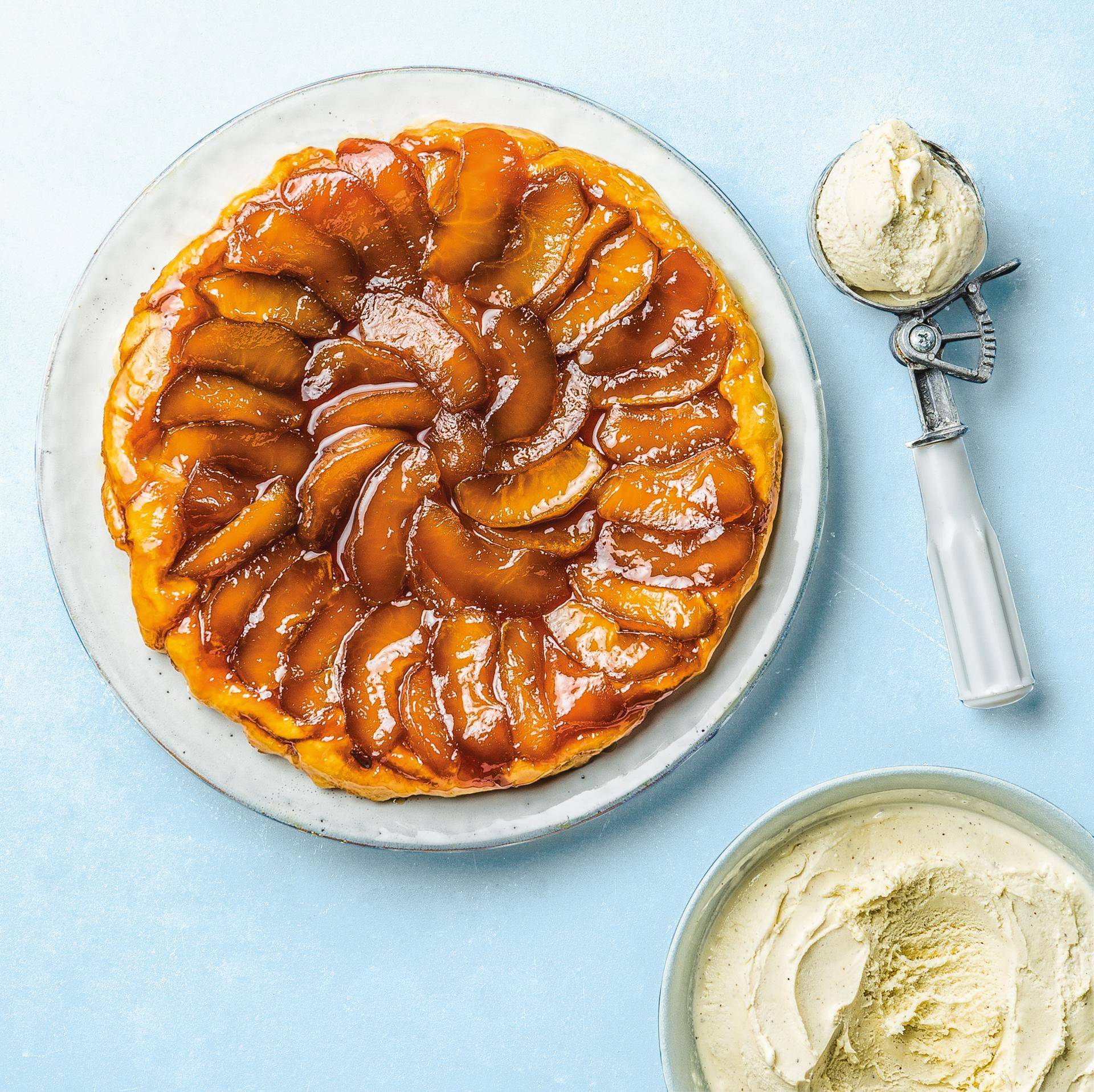 Tarte Tatin mit Äpfeln - Rezepte Easy Fry Mega | Tefal