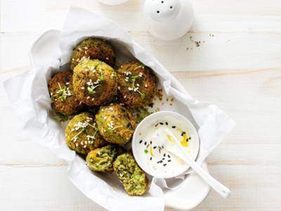 Brokkoli-Käse-Häppchen - Rezepte Easy Fry Mega | Tefal