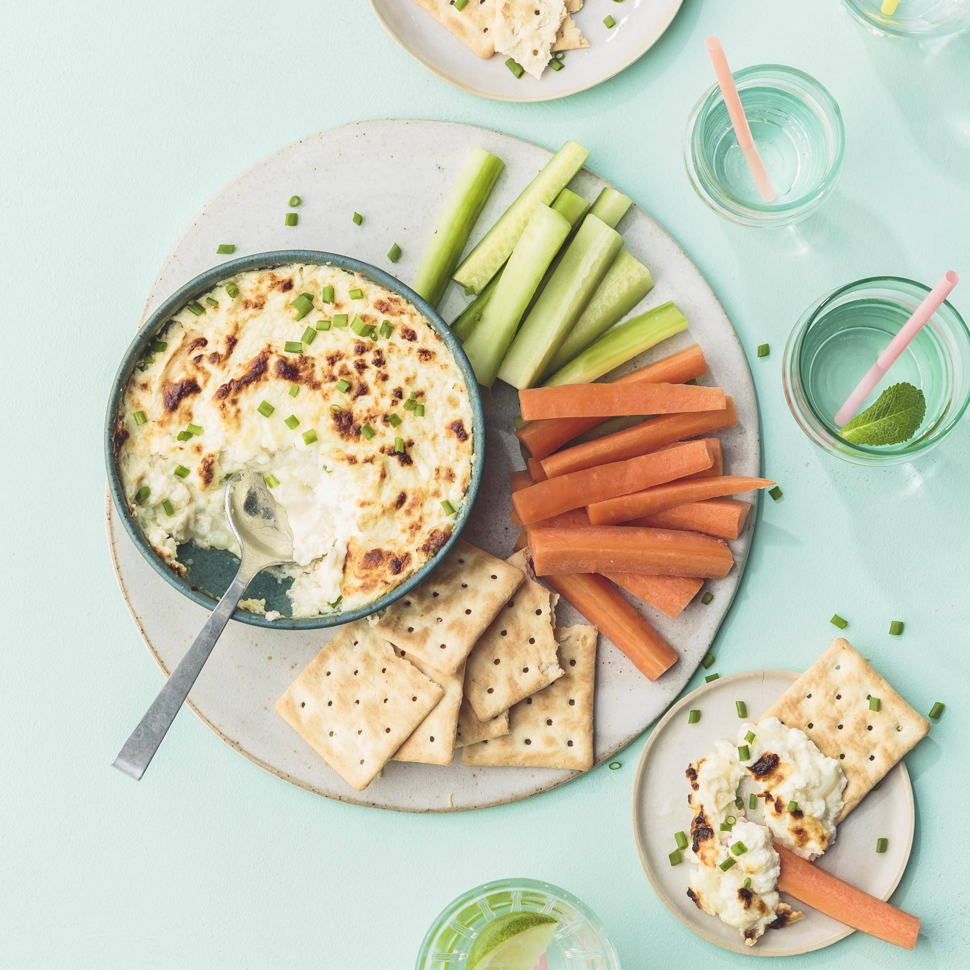 Cremiger, warmer Ziegenkäseaufstrich - Rezepte Turbo Cuisine & Fry | Tefal
