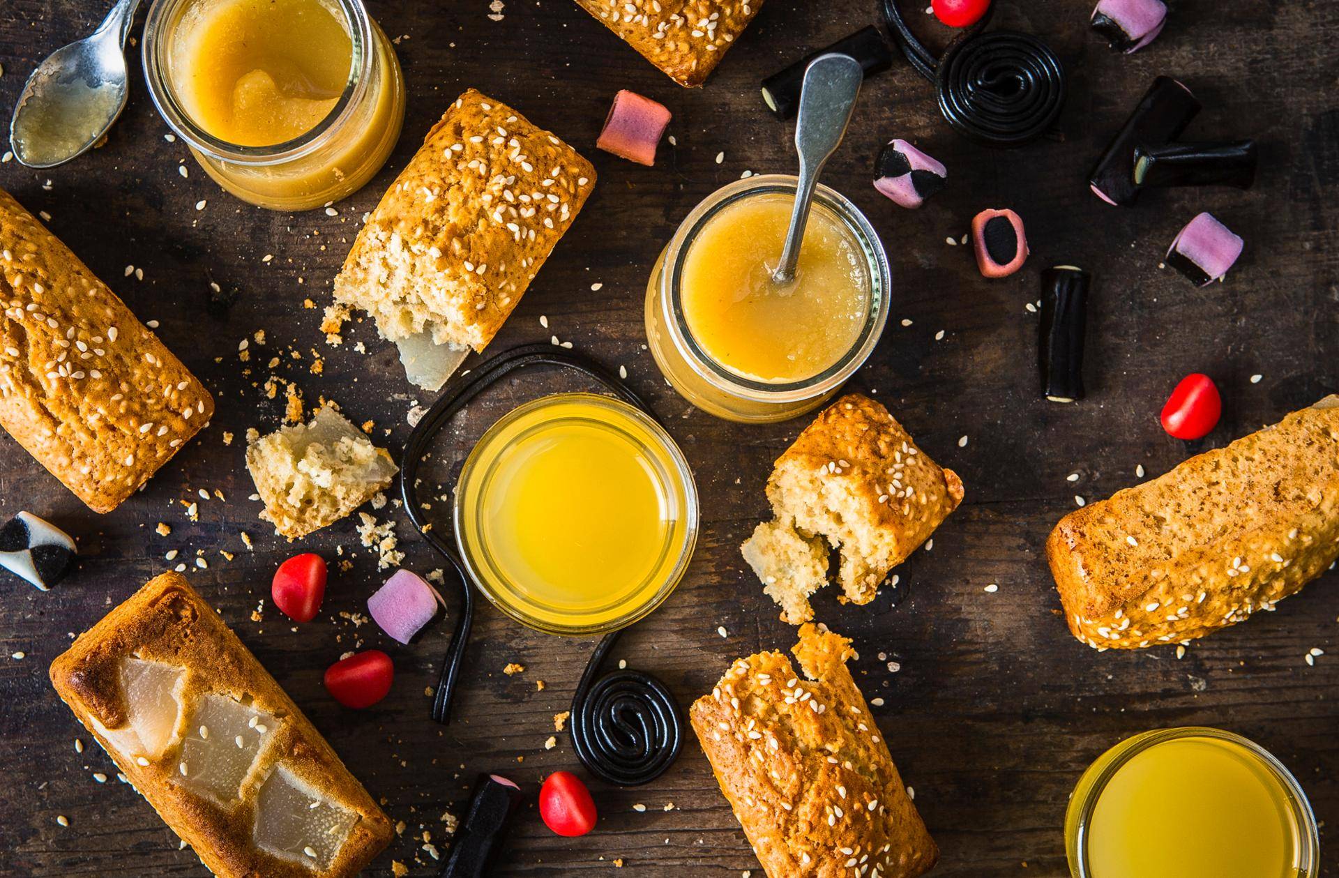 Sesam-Birnen-Cupcakes - Rezepte Cake Factory | Tefal