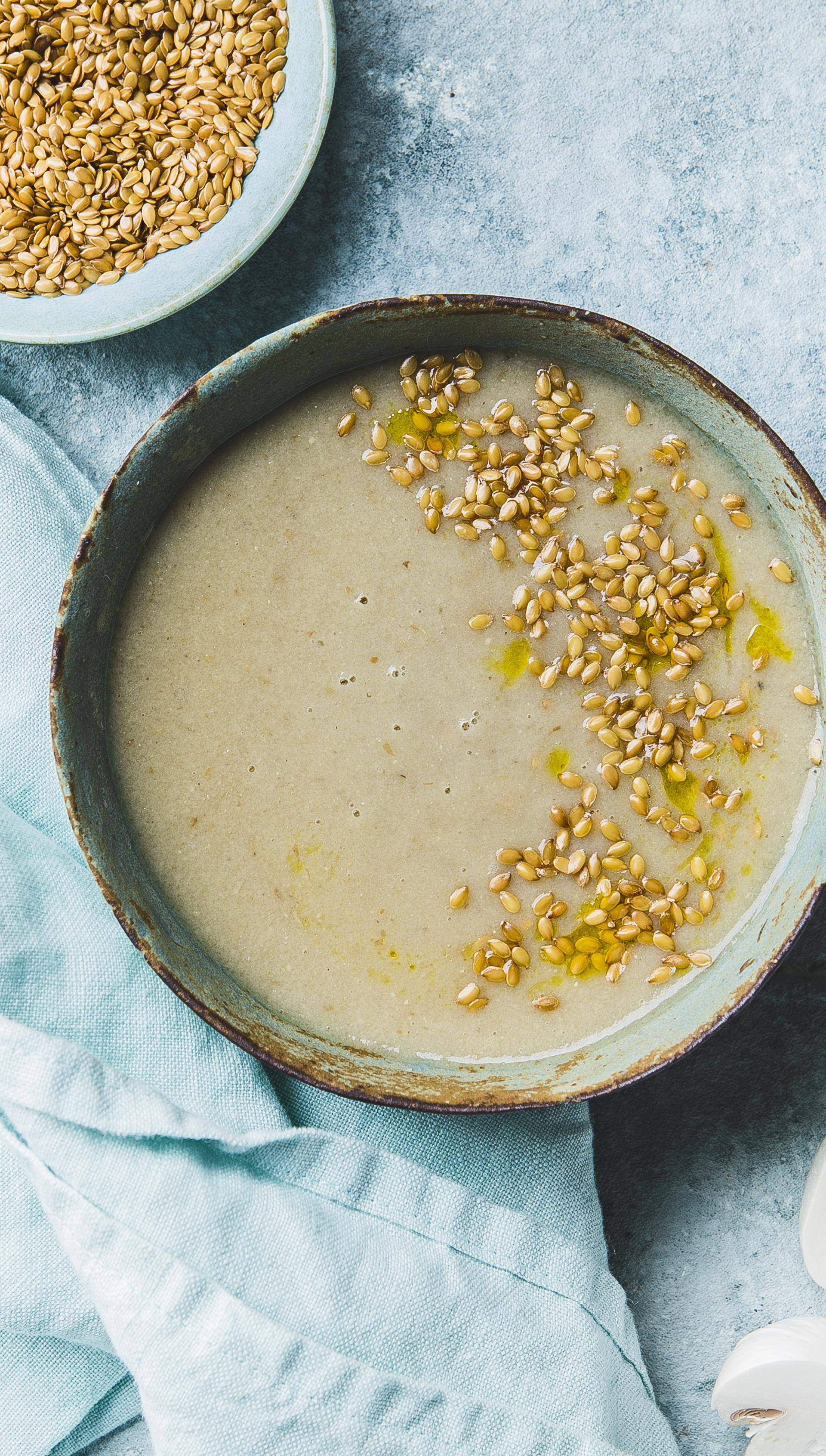 Cremige Pilz- und Leinsamensuppe - Rezepte undefined | Tefal