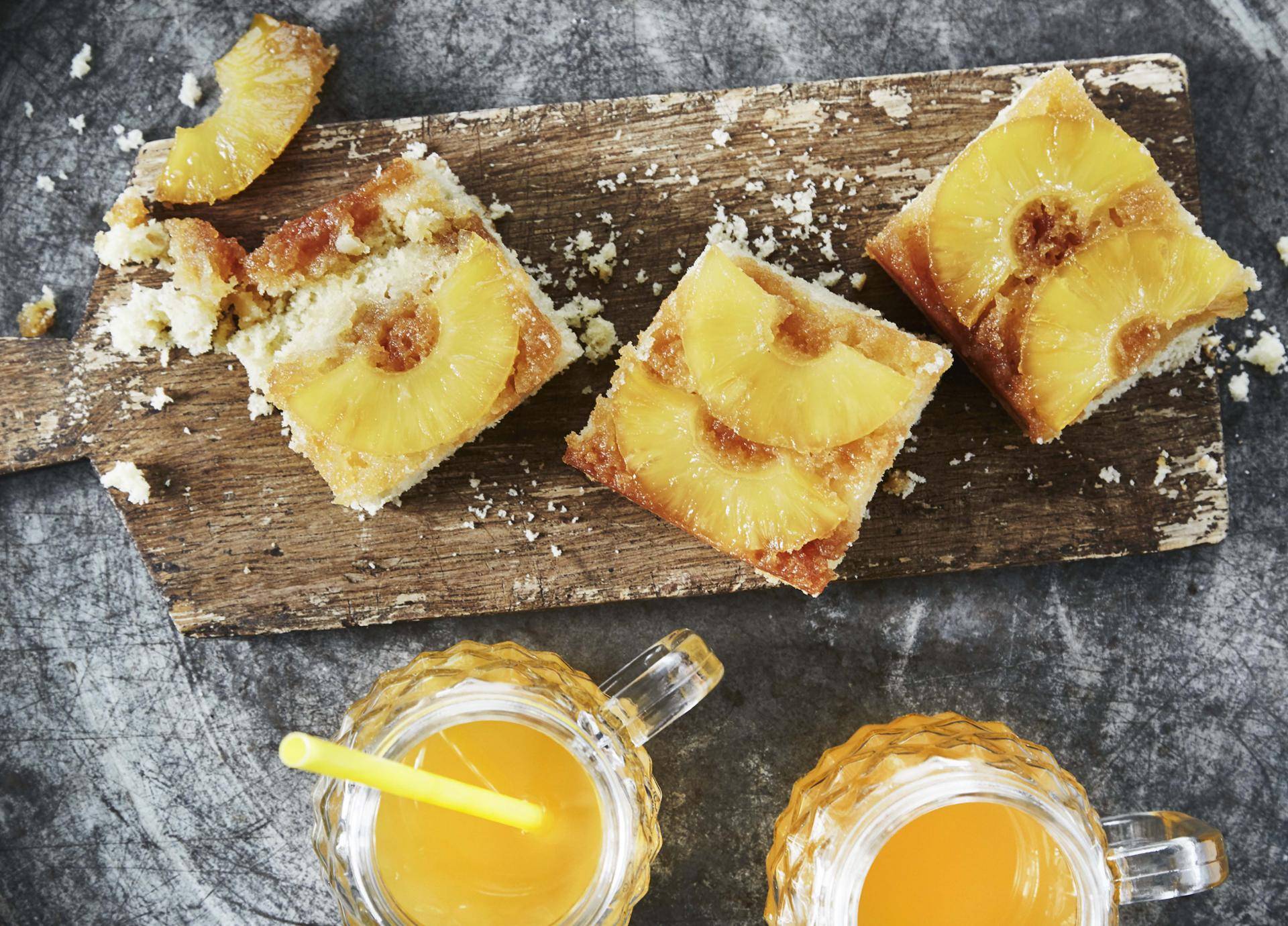 Gestürzter Ananaskuchen - Rezepte Cake Factory | Tefal