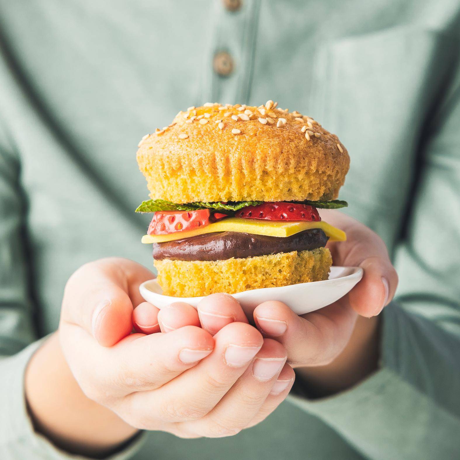 Burger-Cupcakes - Rezepte Kitchen Machines Touch/Touch + | Tefal