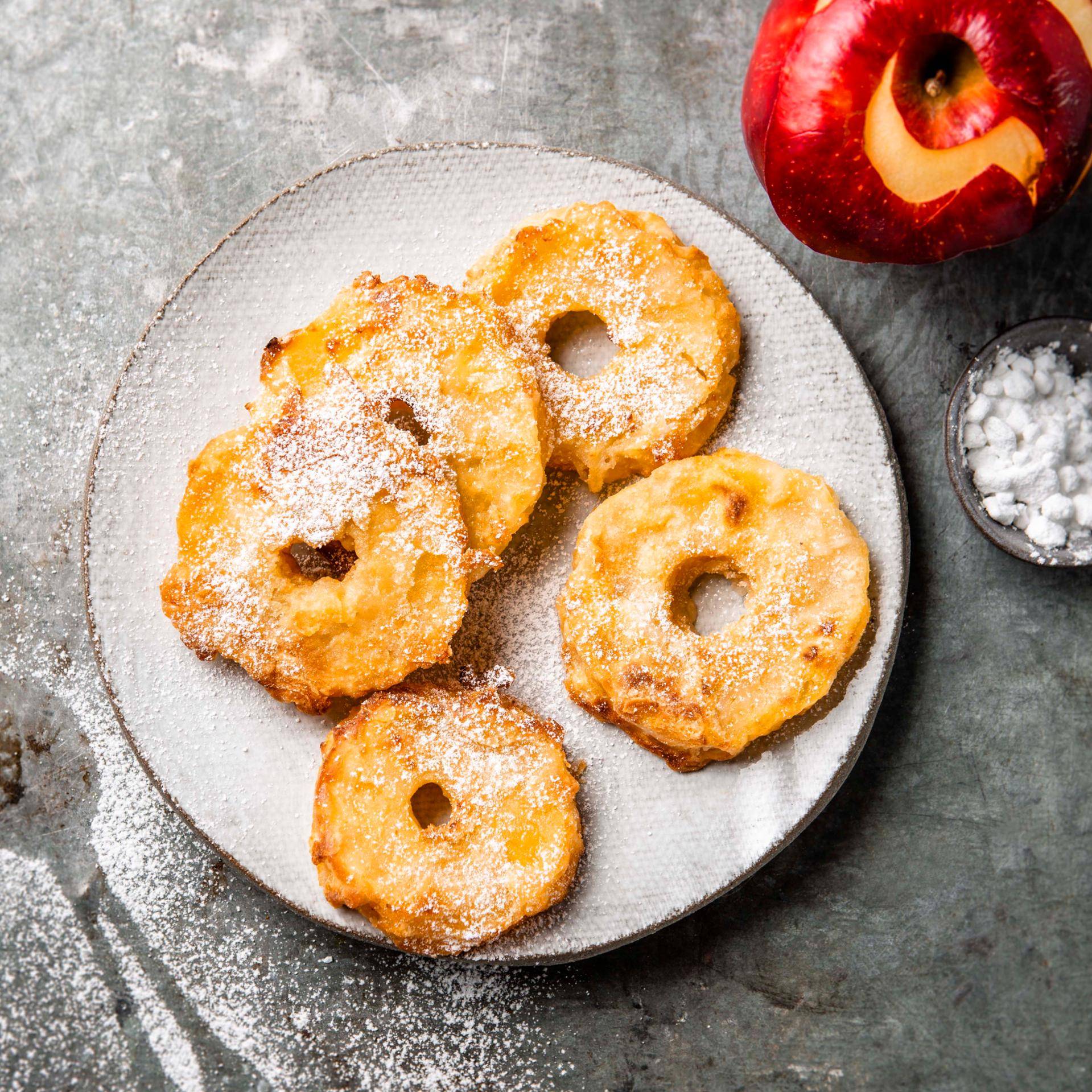 Schmelzende Apfelküchlein - Rezepte EASY FRY OVEN & GRILL 9 in 1 | Tefal